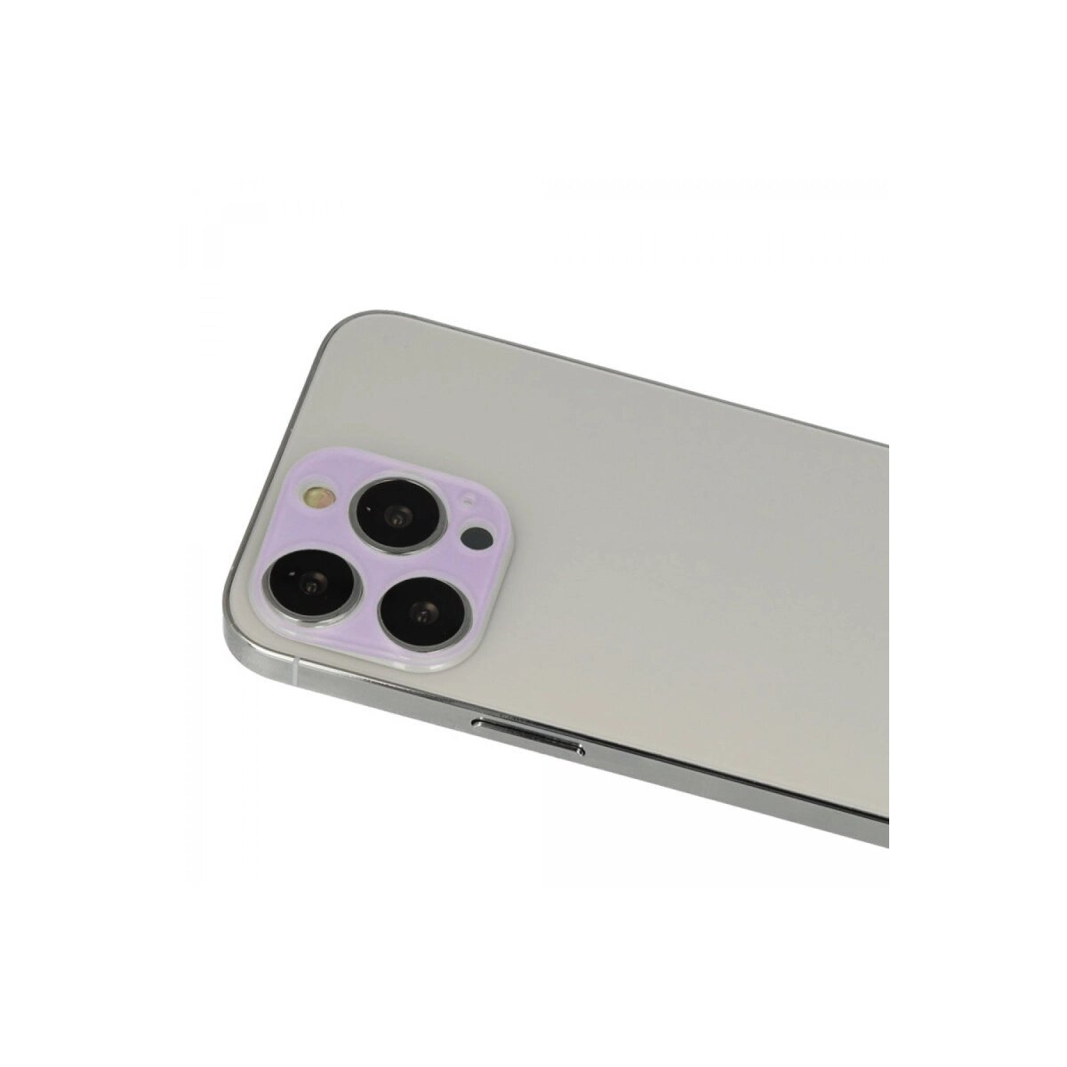 İphone 13 Pro Max Rainbow Kamera Lens Koruma Cam - Mor İphone 13 Pro Max Rainbow Kamera Lens Koruma Cam - Mor