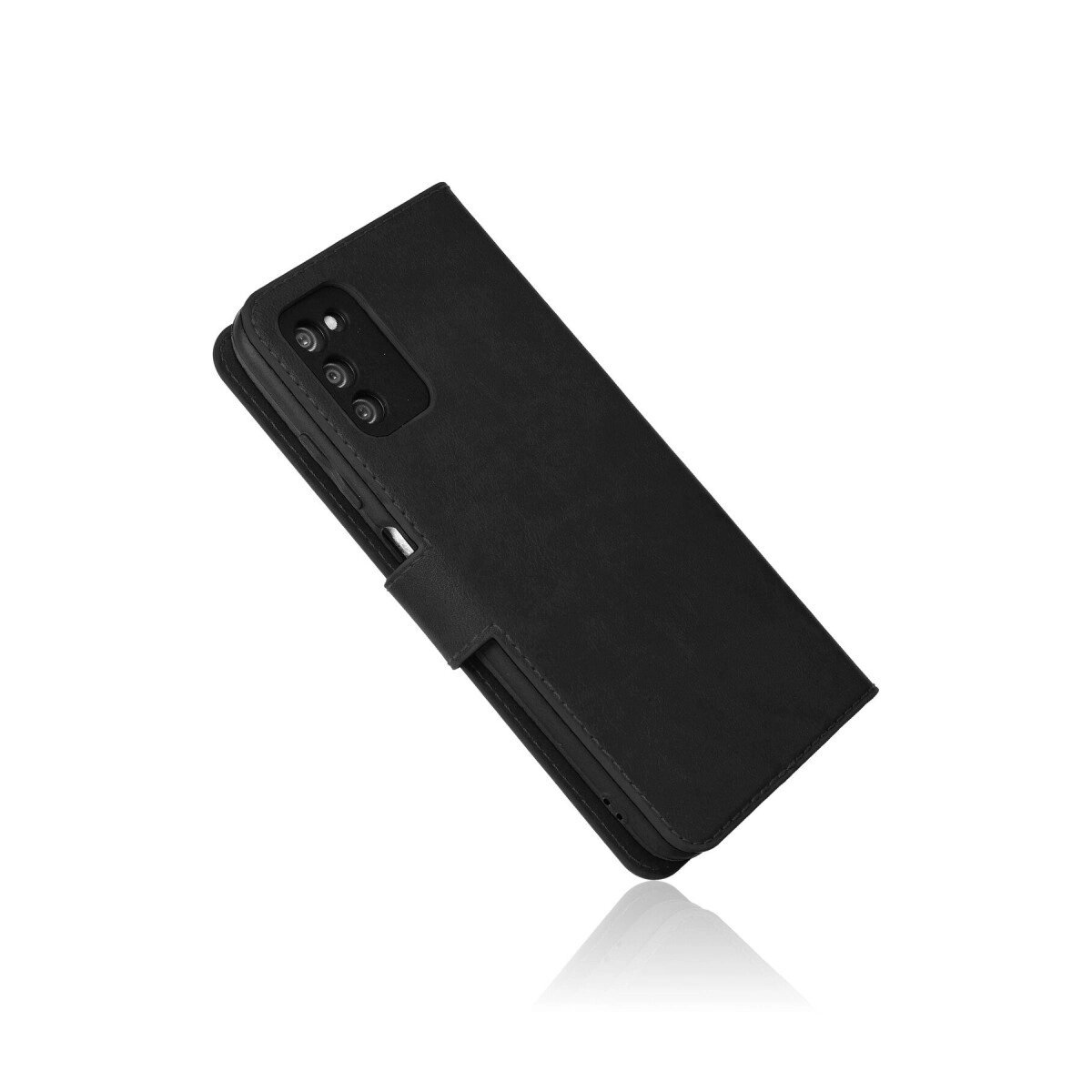 Samsung Galaxy A03s Kılıf Trend S Plus Kapaklı Kılıf - Siyah Samsung Galaxy A03s Kılıf Trend S Plus Kapaklı Kılıf - Siyah