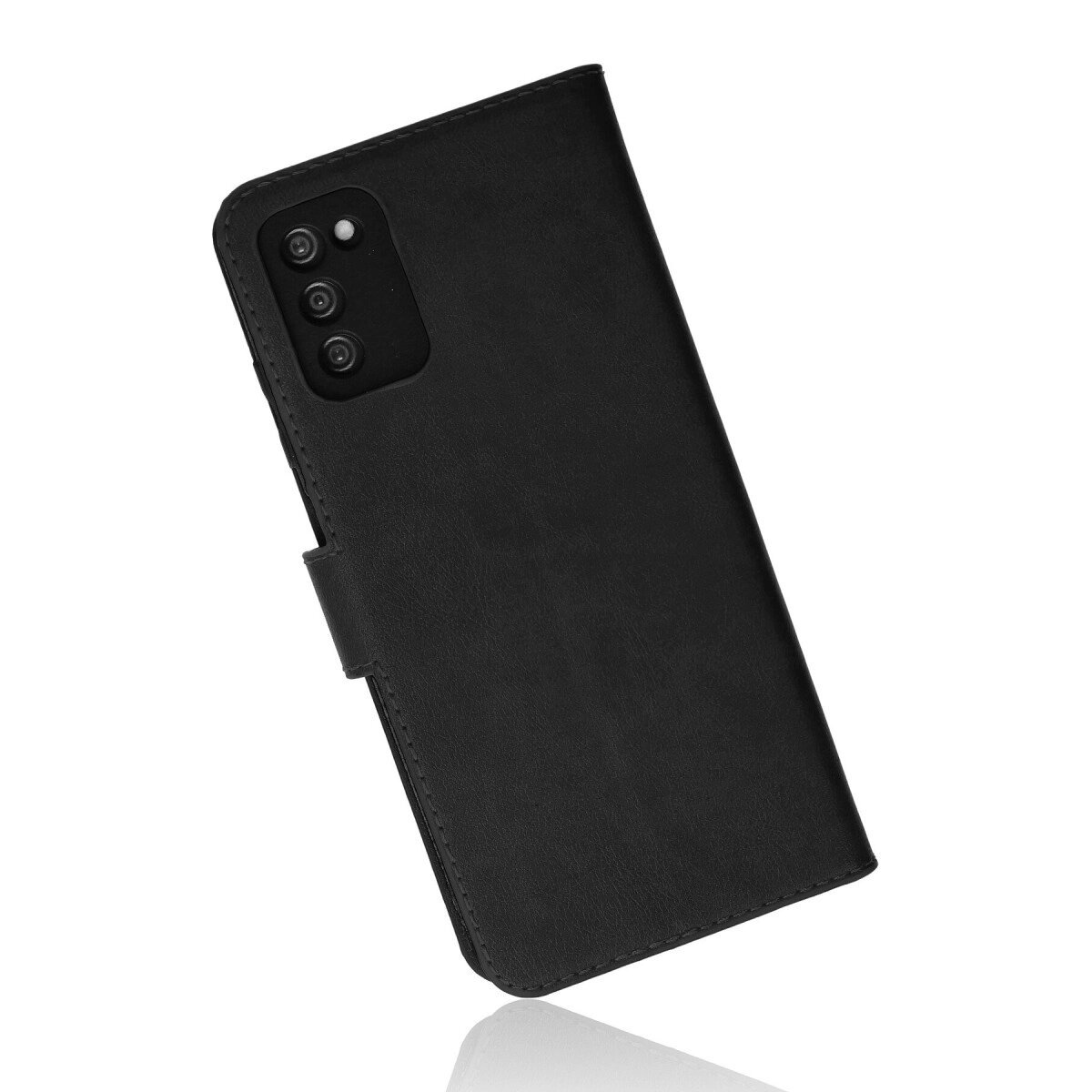 Samsung Galaxy A03s Kılıf Trend S Plus Kapaklı Kılıf - Siyah Samsung Galaxy A03s Kılıf Trend S Plus Kapaklı Kılıf - Siyah