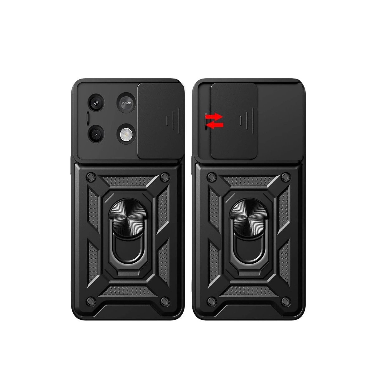 Xiaomi Poco M6 Pro 4g Kılıf Pars Lens Yüzüklü Silikon - Yeşil Xiaomi Poco M6 Pro 4g Kılıf Pars Lens Yüzüklü Silikon - Yeşil