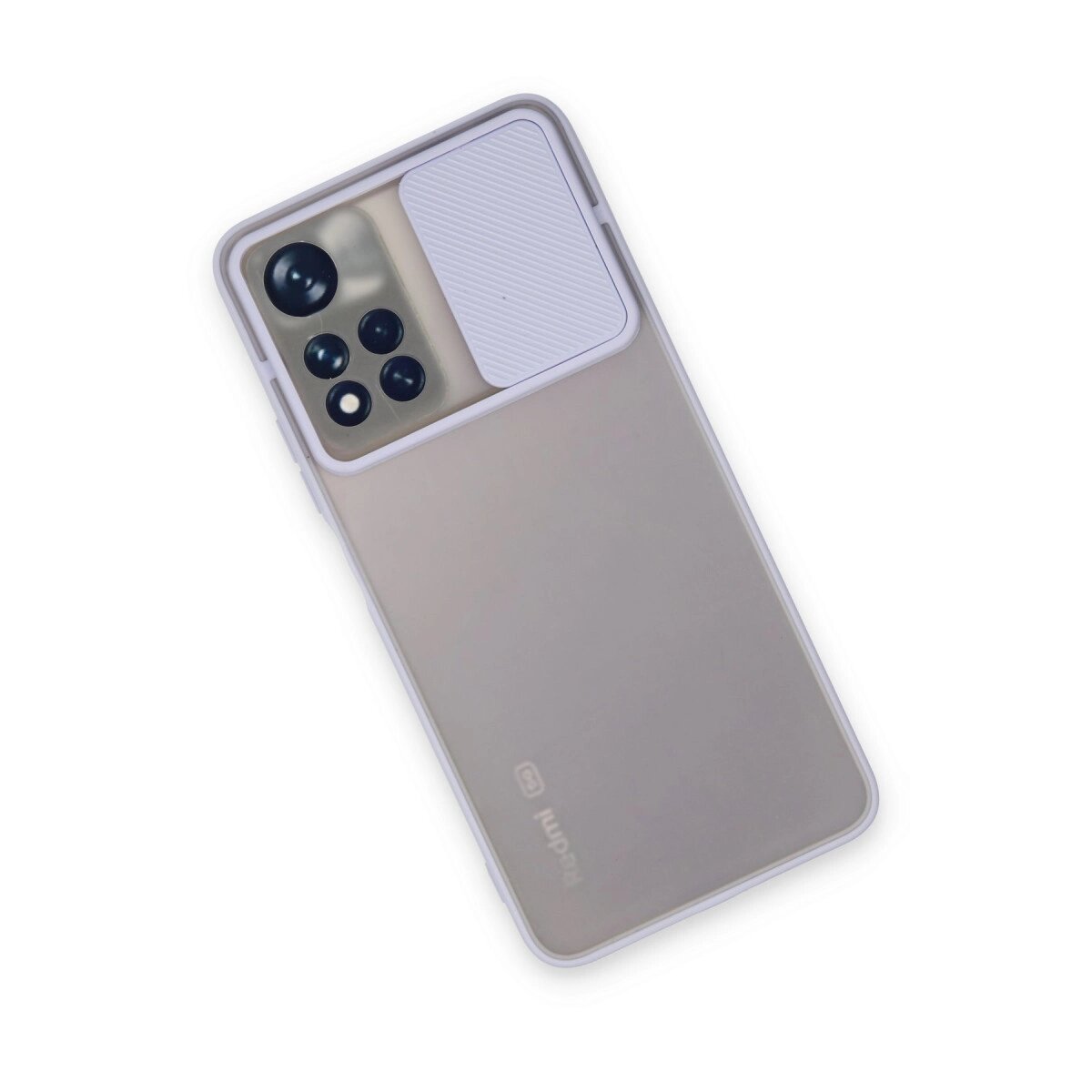 Xiaomi Redmi Note 11t Kılıf Palm Buzlu Kamera Sürgülü Silikon - Lila Xiaomi Redmi Note 11t Kılıf Palm Buzlu Kamera Sürgülü Silikon - Lila
