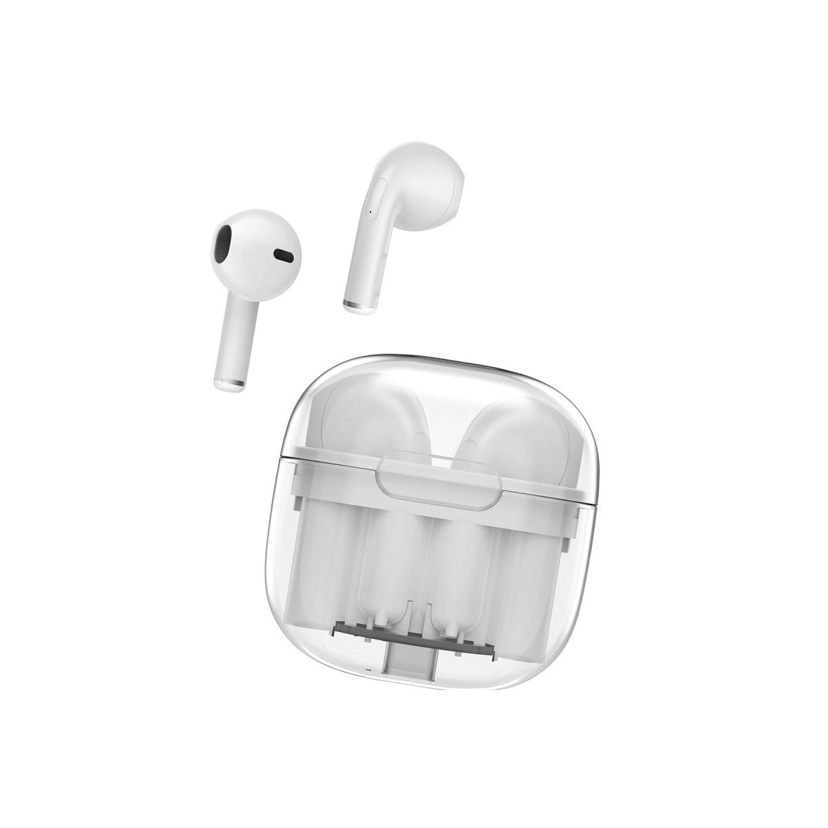 Ls-09 Bluetooth 5.3 Tws Kablosuz Airpods Kulaklık - Gümüş Ls-09 Bluetooth 5.3 Tws Kablosuz Airpods Kulaklık - Gümüş