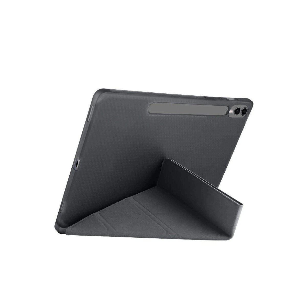 Samsung Galaxy X610 Tab S9 Fe Plus 12.4 Kılıf Kalemlikli Mars Tablet Kılıfı - Siyah Samsung Galaxy X610 Tab S9 Fe Plus 12.4 Kılıf Kalemlikli Mars Tablet Kılıfı - Siyah