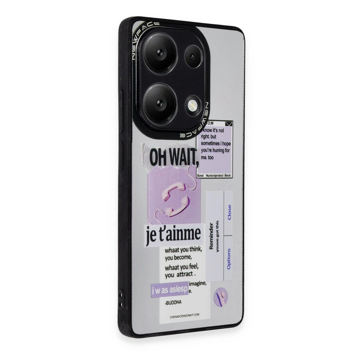 Xiaomi Redmi Note 13 Pro 5g Kılıf Mirror Desenli Kapak - Mirror - 4 Xiaomi Redmi Note 13 Pro 5g Kılıf Mirror Desenli Kapak - Mirror - 4