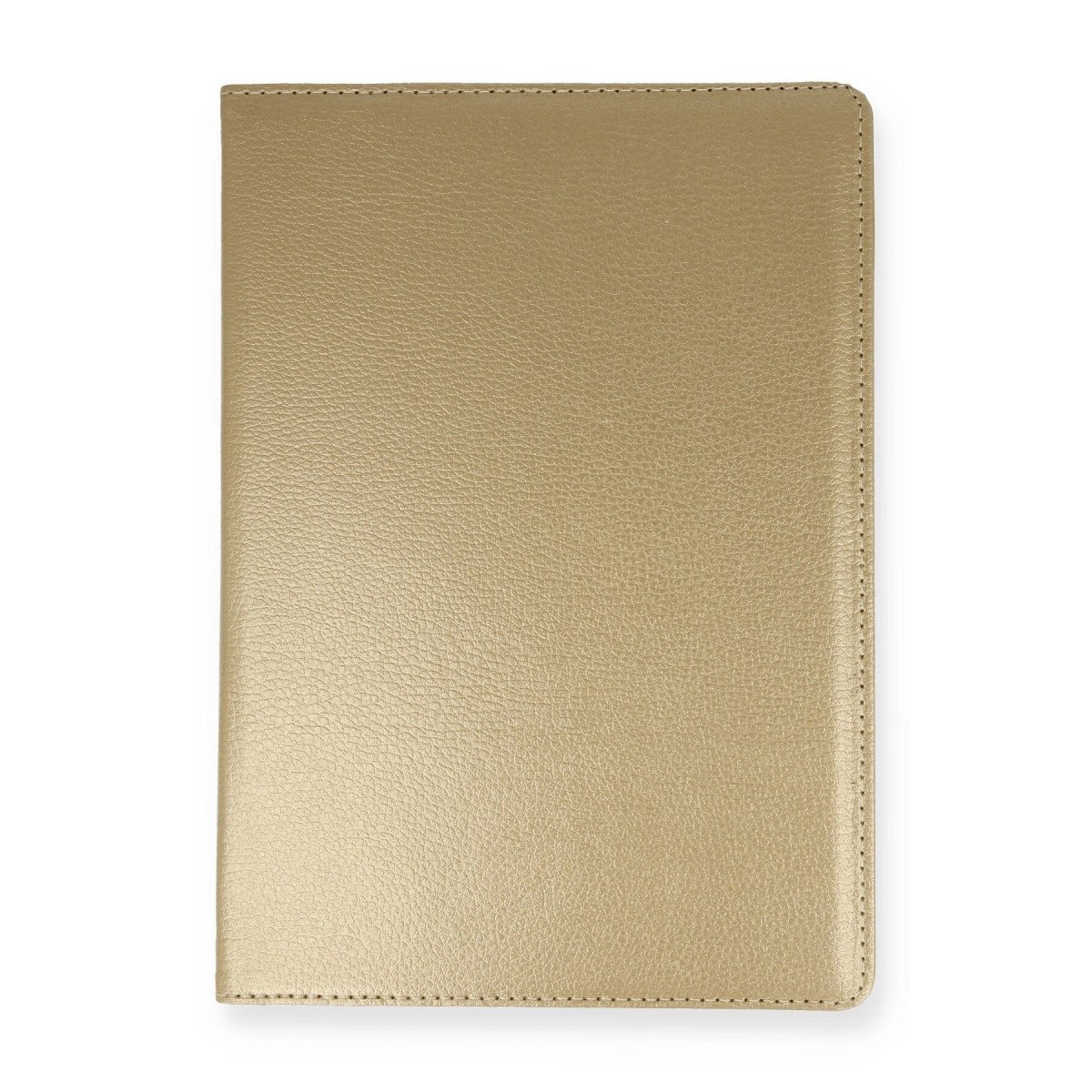 Samsung Galaxy Tab A9 Plus Kılıf 360 Tablet Deri Kılıf - Gold