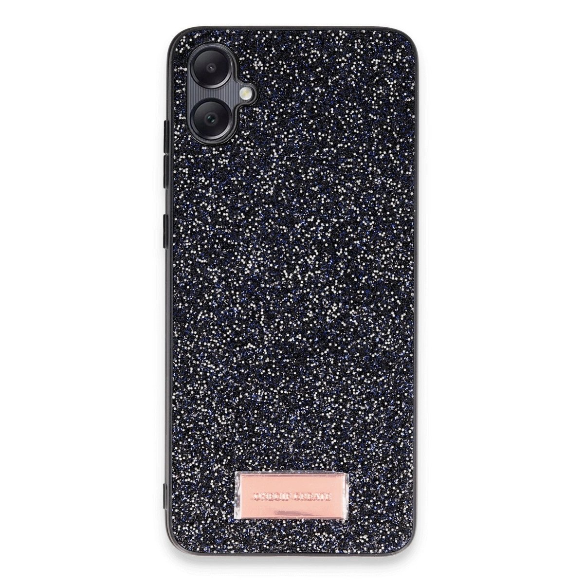Onegif Samsung Galaxy A05 Bright Simli Kapak - Siyah Onegif Samsung Galaxy A05 Bright Simli Kapak - Siyah