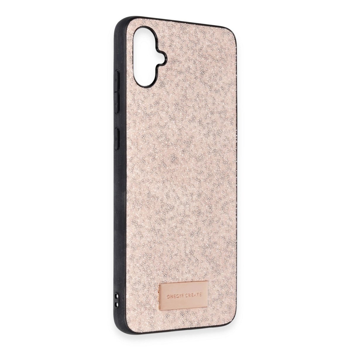 Onegif Samsung Galaxy A05 Bright Simli Kapak - Pembe Onegif Samsung Galaxy A05 Bright Simli Kapak - Pembe