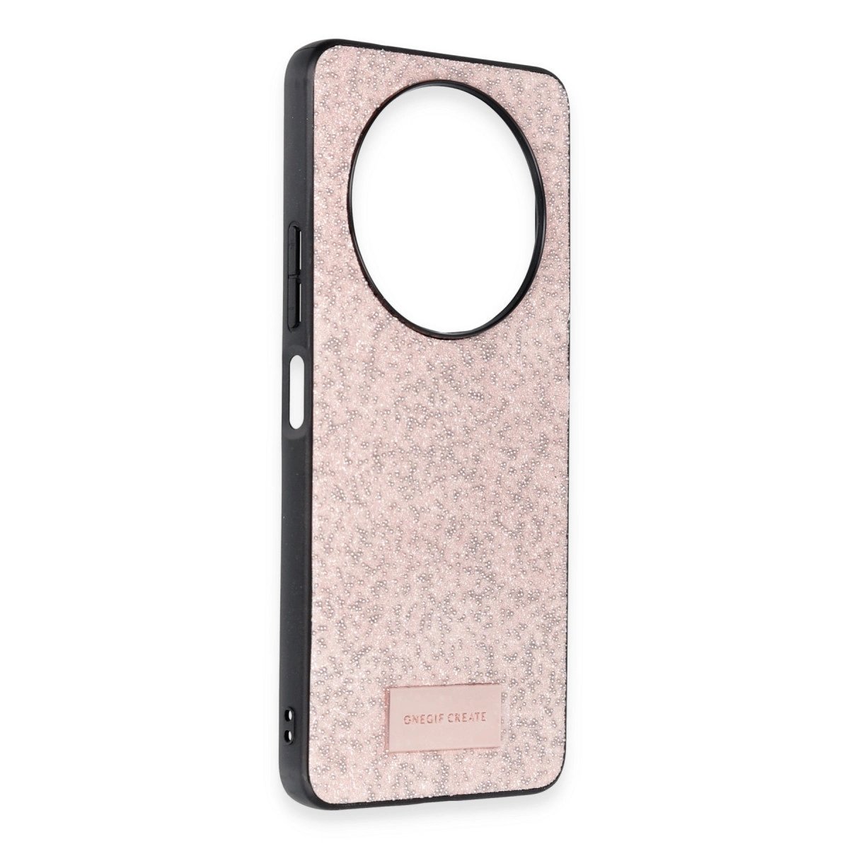 Onegif Xiaomi Redmi A3 4g Bright Simli Kapak - Pembe Onegif Xiaomi Redmi A3 4g Bright Simli Kapak - Pembe