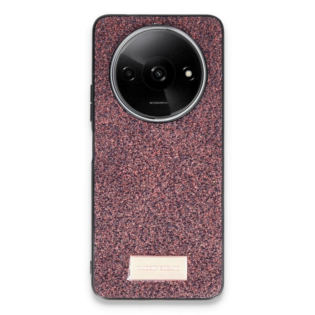 Onegif Xiaomi Redmi A3 4g Bright Simli Kapak - Derin Mor Onegif Xiaomi Redmi A3 4g Bright Simli Kapak - Derin Mor