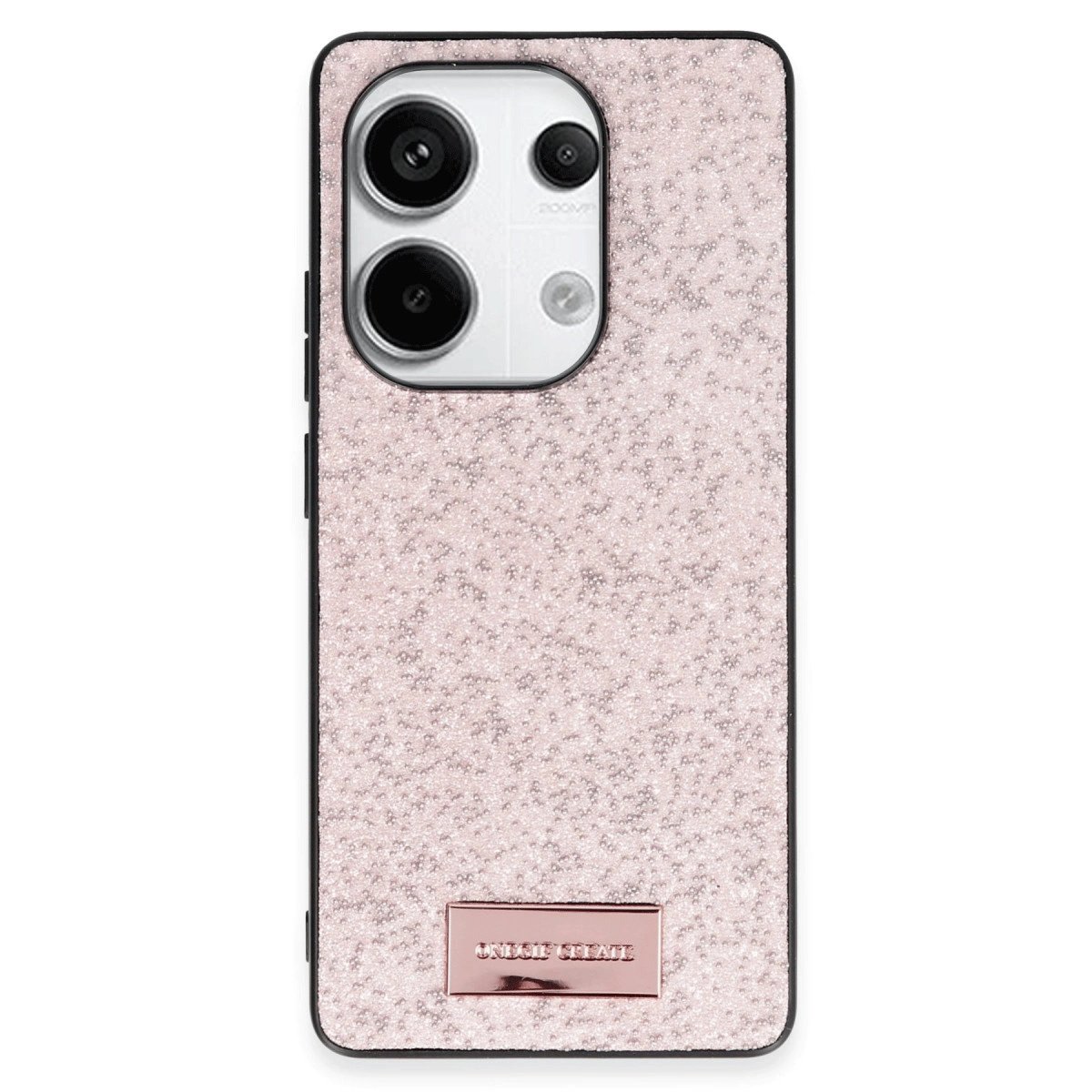 Onegif Xiaomi Redmi Note 13 Pro 4g Bright Simli Kapak - Pembe Onegif Xiaomi Redmi Note 13 Pro 4g Bright Simli Kapak - Pembe