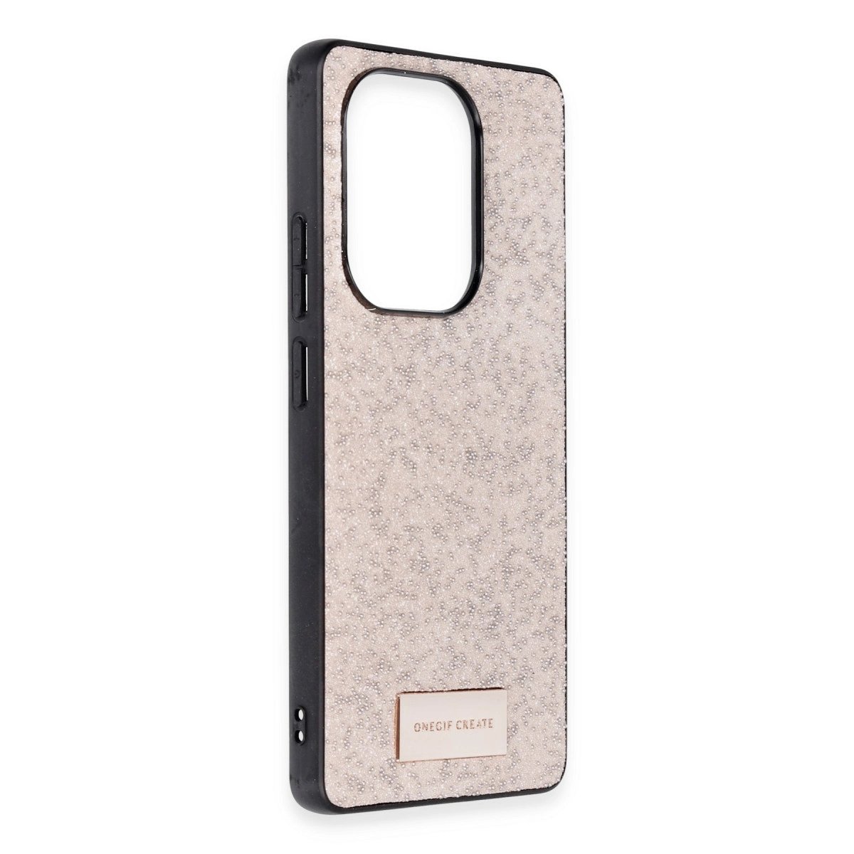 Onegif Xiaomi Redmi Note 13 Pro 4g Bright Simli Kapak - Pembe Onegif Xiaomi Redmi Note 13 Pro 4g Bright Simli Kapak - Pembe