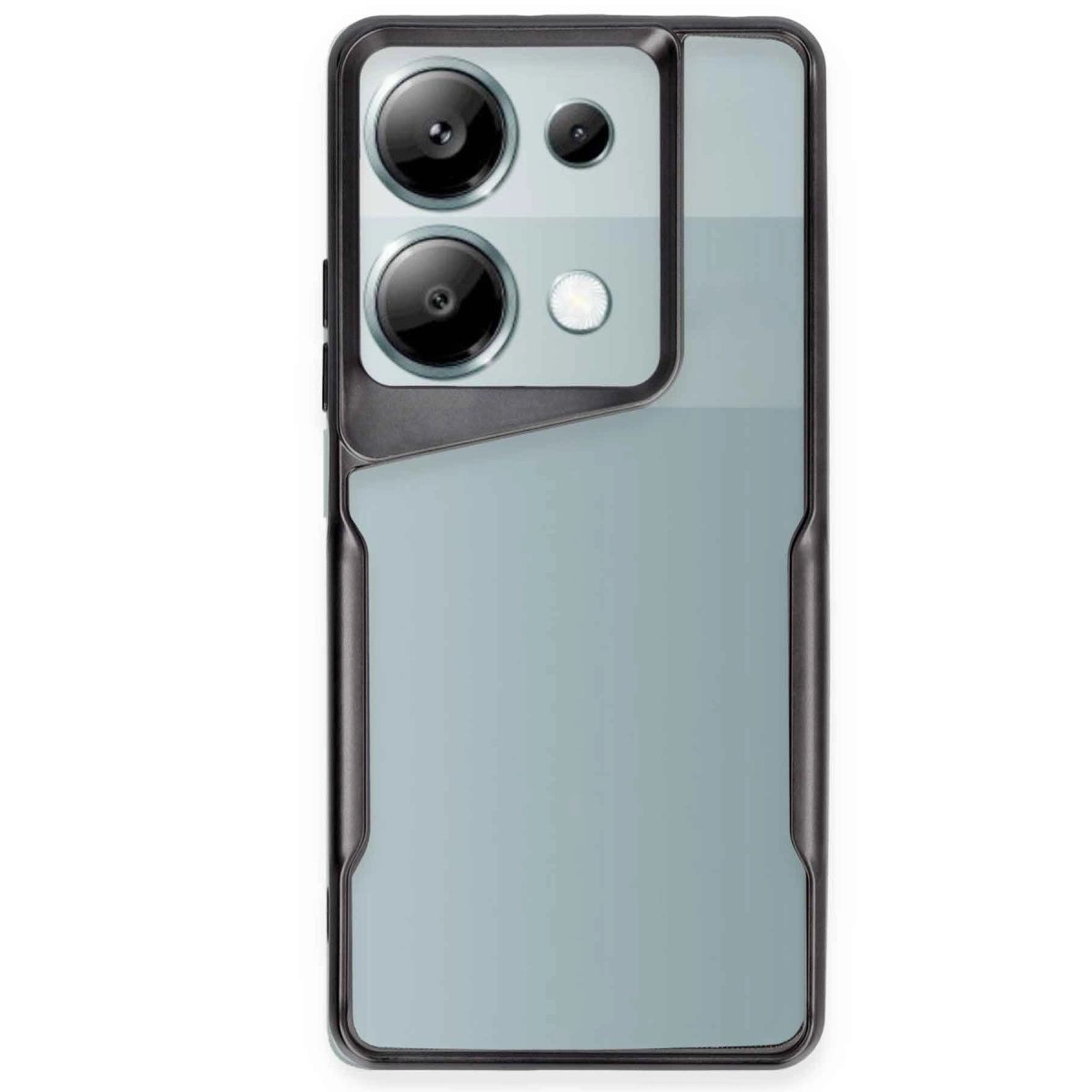 Xiaomi Redmi Note 13 Pro 4g Kılıf Boyi Silikon Kapak - Siyah Xiaomi Redmi Note 13 Pro 4g Kılıf Boyi Silikon Kapak - Siyah