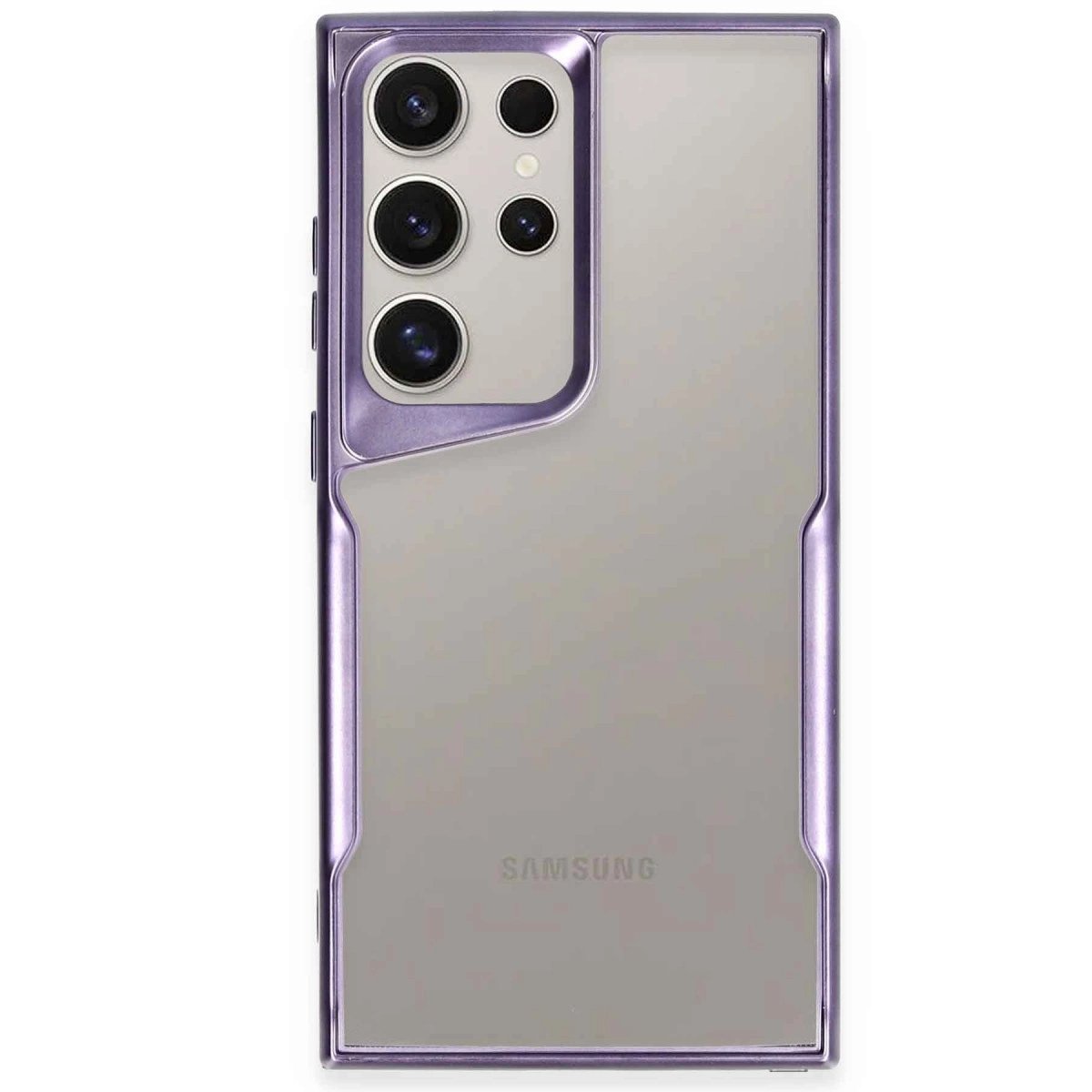 Samsung Galaxy S23 Ultra Kılıf Boyi Silikon Kapak - Derin Mor Samsung Galaxy S23 Ultra Kılıf Boyi Silikon Kapak - Derin Mor