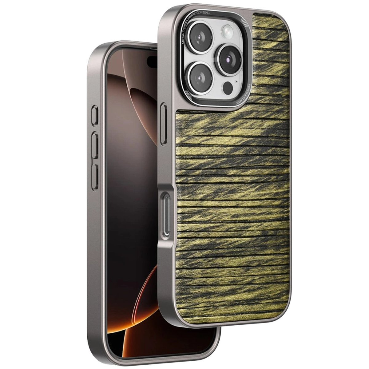 Venco İphone 16 Pro Max Wave Kapak - Koyu Kahve Venco İphone 16 Pro Max Wave Kapak - Koyu Kahve