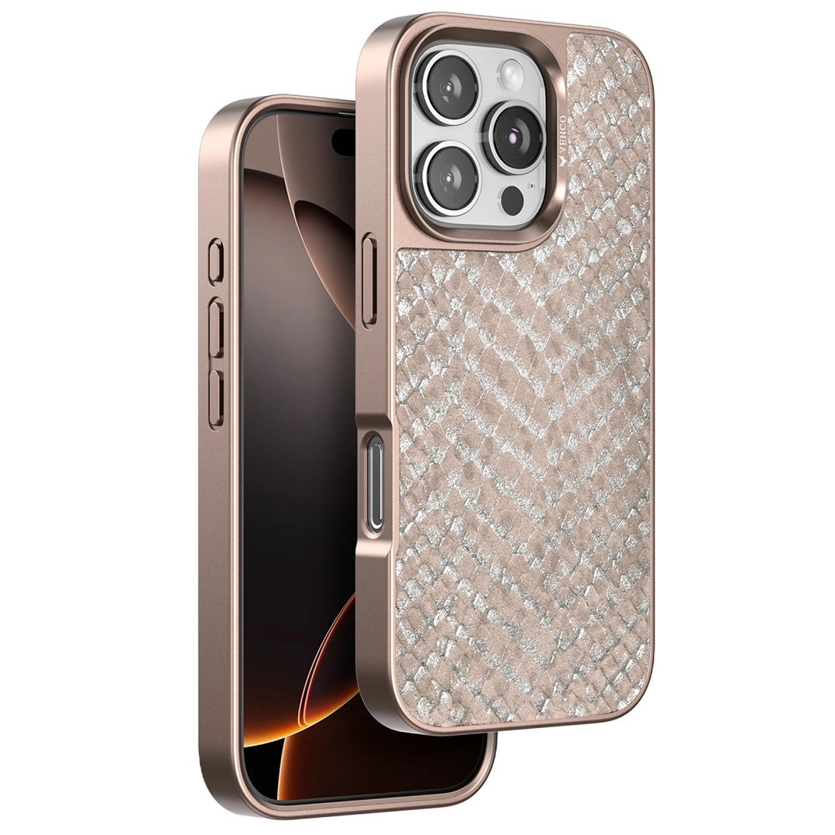 Venco İphone 16 Pro Viper Kapak - Titan Gri Venco İphone 16 Pro Viper Kapak - Titan Gri