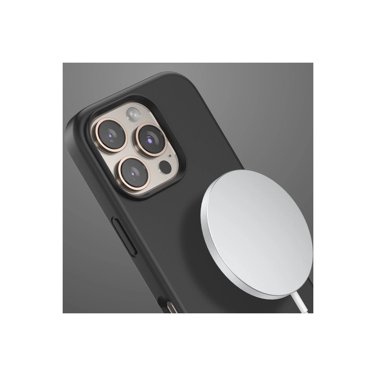 Venco İphone 16 Pro Max Home Magsafe Kapak - Siyah Venco İphone 16 Pro Max Home Magsafe Kapak - Siyah