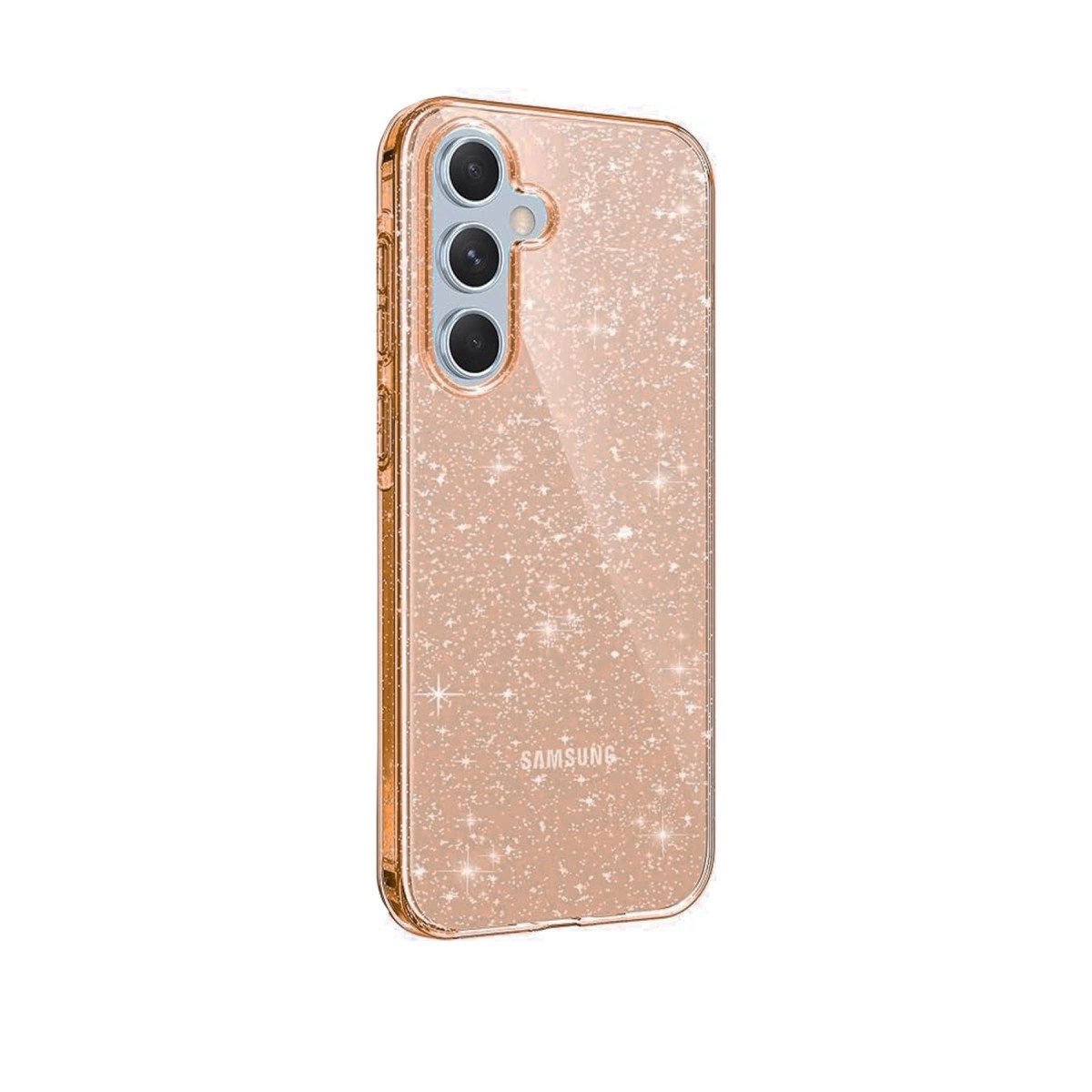 Samsung Galaxy A15 4g Kılıf Glow Kapak - Turuncu Samsung Galaxy A15 4g Kılıf Glow Kapak - Turuncu