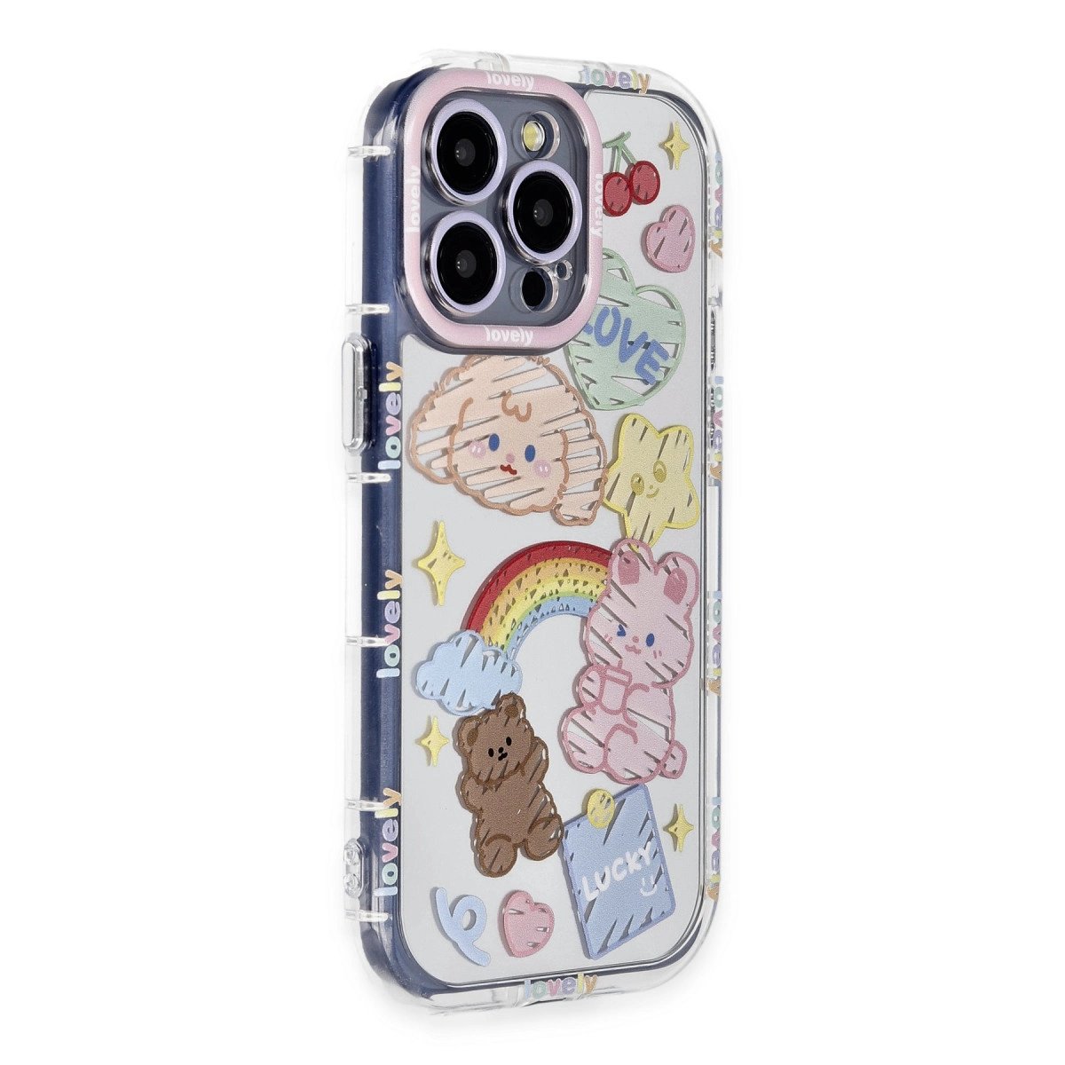 İphone 14 Pro Kılıf Reflexion Desenli Kapak - Desen 4 İphone 14 Pro Kılıf Reflexion Desenli Kapak - Desen 4
