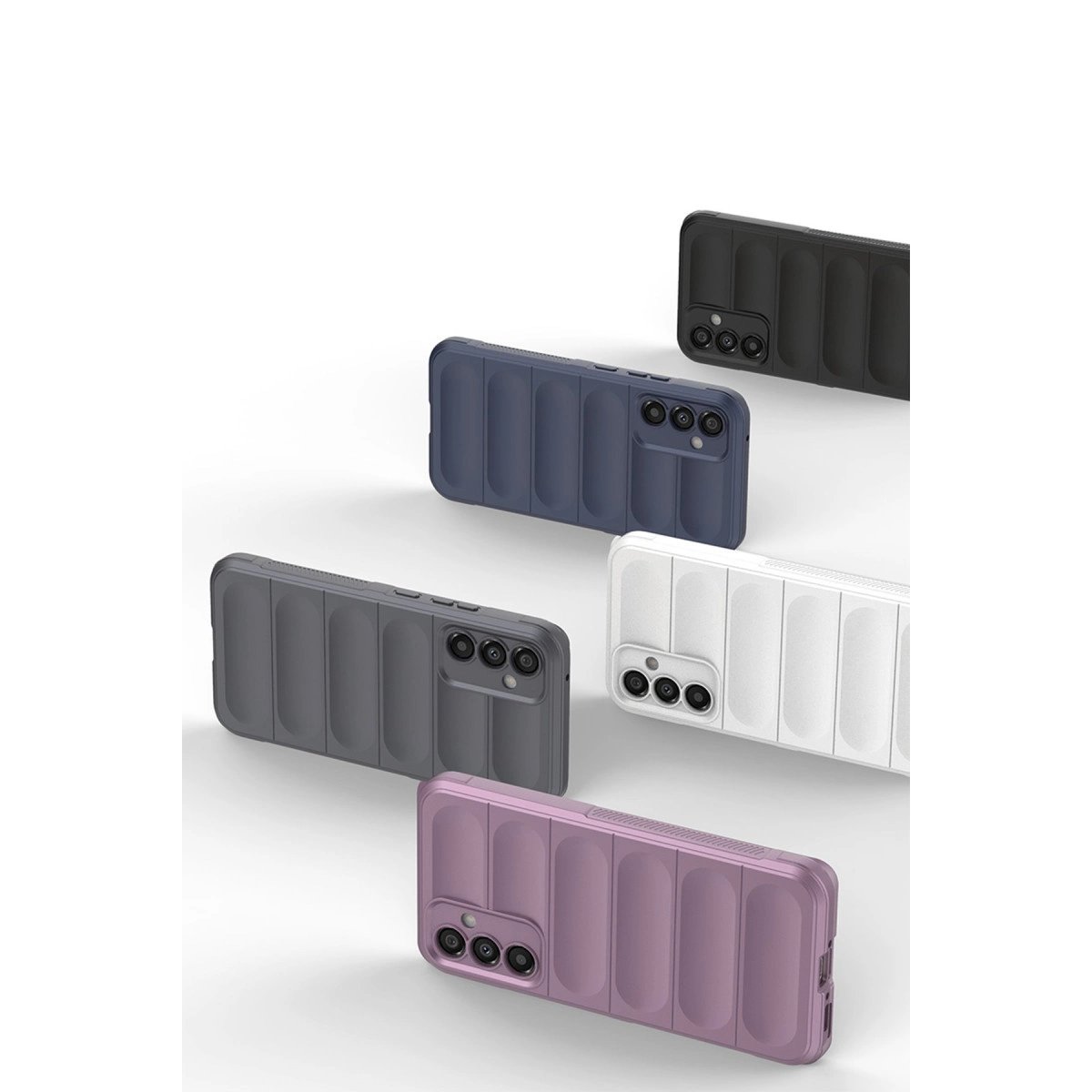Samsung Galaxy A05s Kılıf Optimum Silikon - Mor Samsung Galaxy A05s Kılıf Optimum Silikon - Mor
