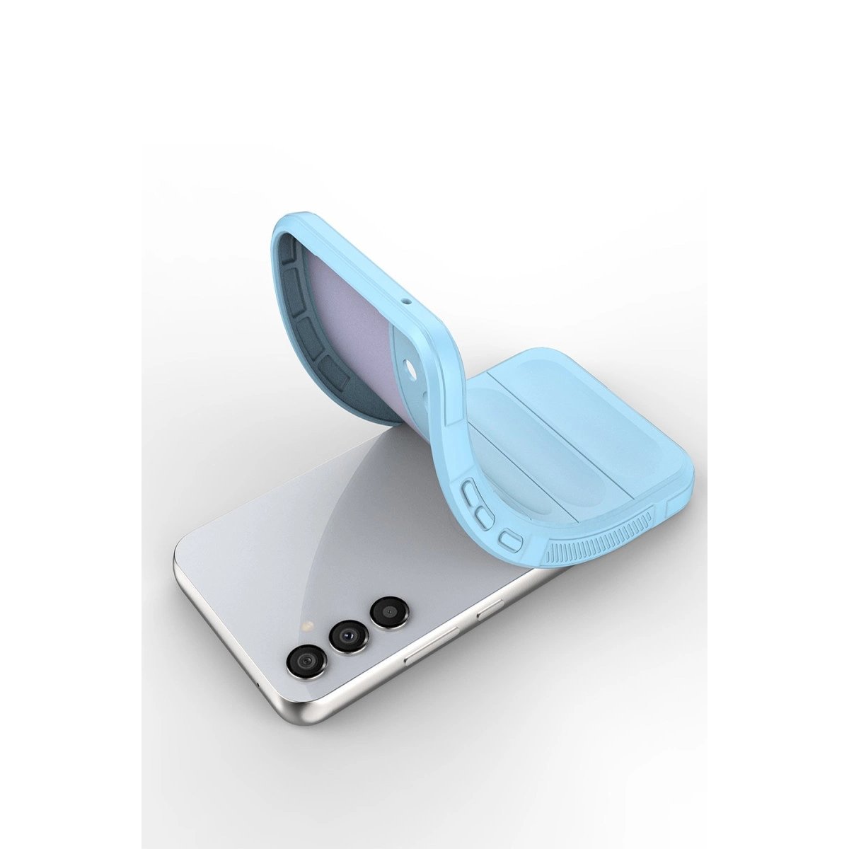 Samsung Galaxy A05s Kılıf Optimum Silikon - Sky Blue Samsung Galaxy A05s Kılıf Optimum Silikon - Sky Blue