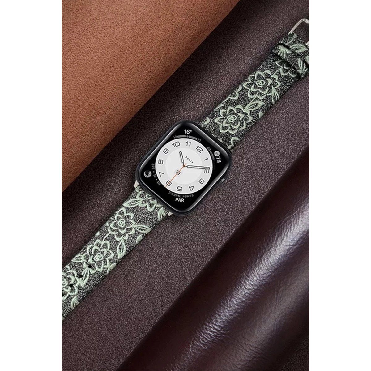 Apple Watch 38mm Creeper Desenli Kordon - Rose Gold Apple Watch 38mm Creeper Desenli Kordon - Rose Gold