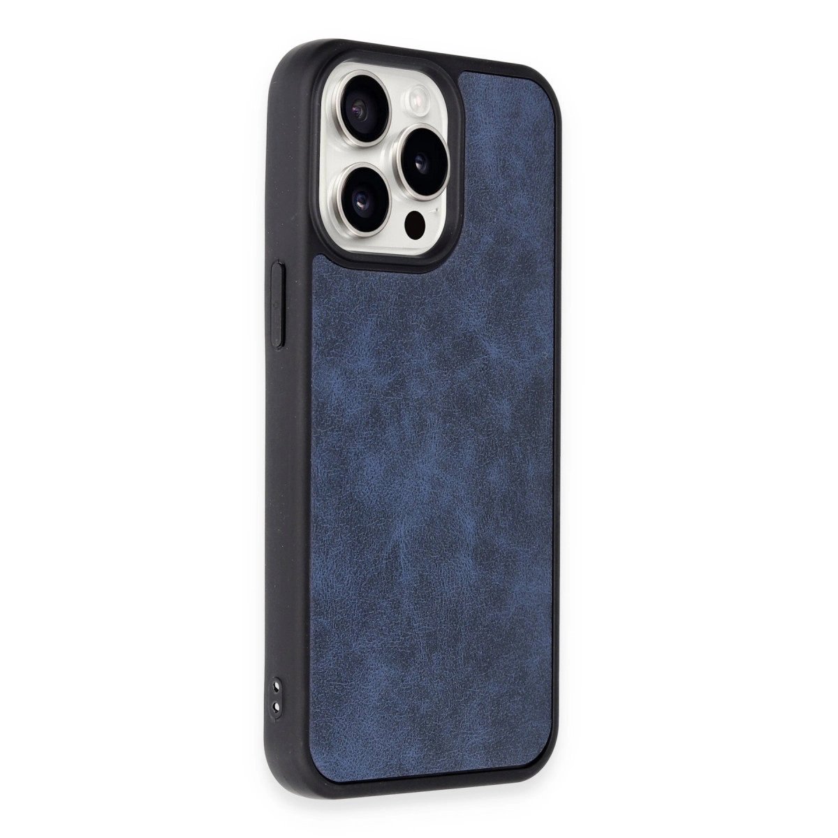 İphone 14 Pro Kılıf Aras Deri Kapak - Lacivert İphone 14 Pro Kılıf Aras Deri Kapak - Lacivert