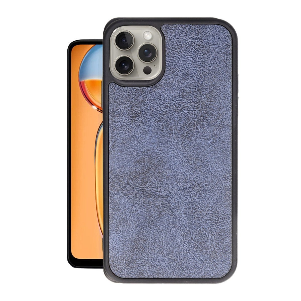 İphone 14 Pro Max Kılıf Aras Deri Kapak - Lacivert İphone 14 Pro Max Kılıf Aras Deri Kapak - Lacivert