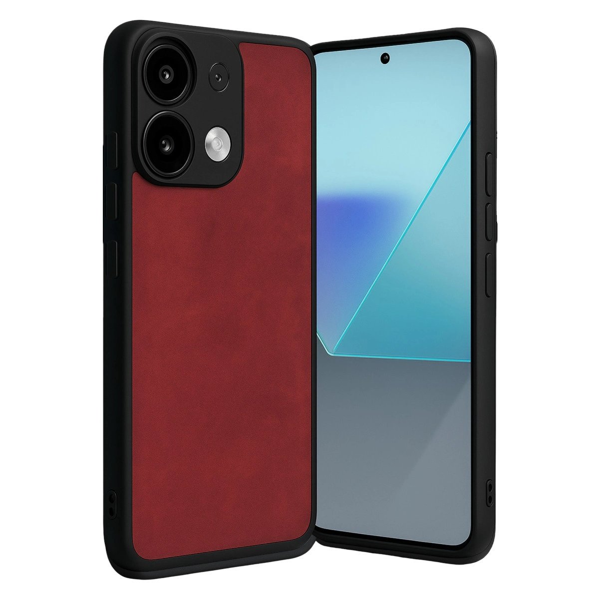 Xiaomi Redmi Note 13 Pro 5g Kılıf Aras Deri Kapak - Kırmızı Xiaomi Redmi Note 13 Pro 5g Kılıf Aras Deri Kapak - Kırmızı