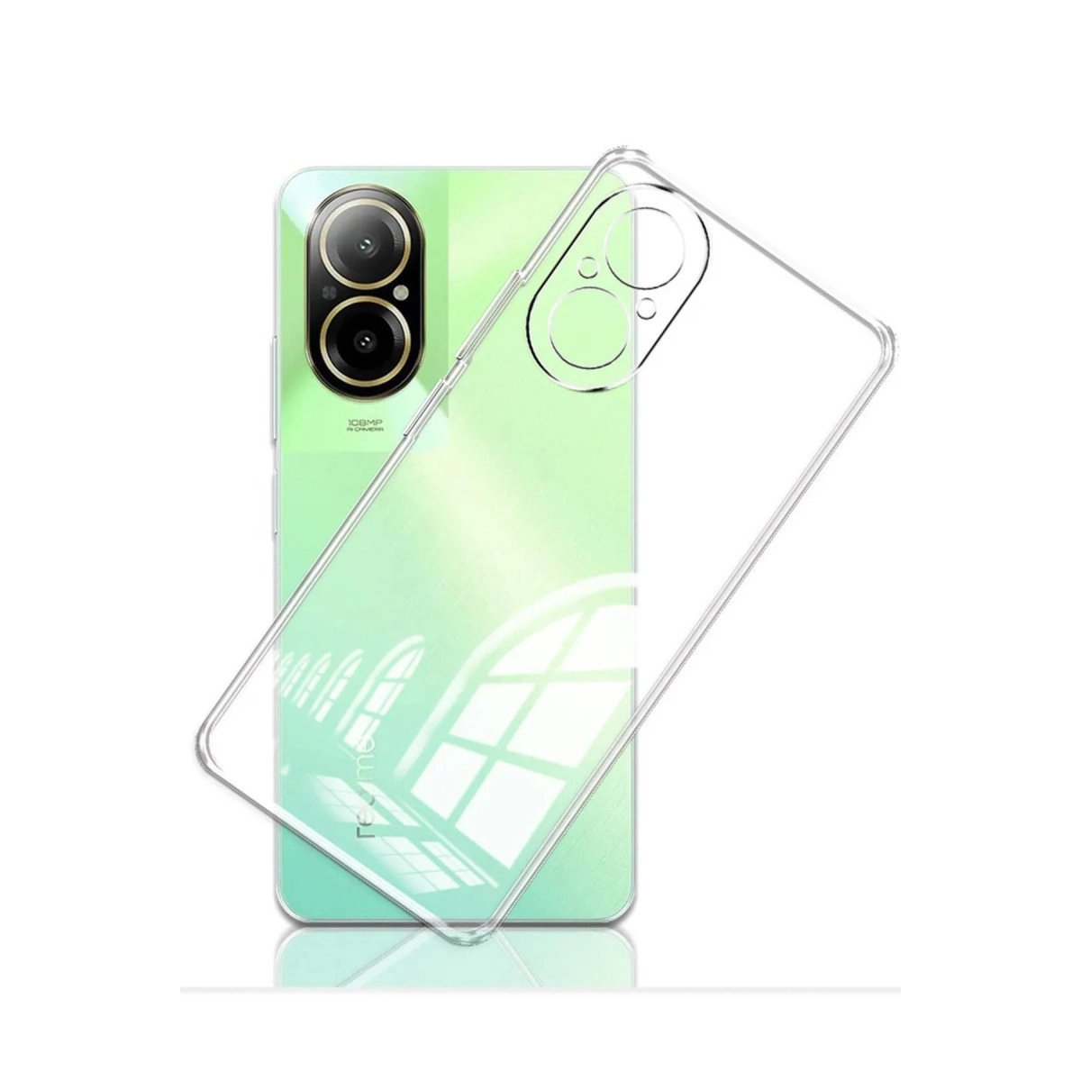 Realme 12 Lite Kılıf Lüx Şeffaf Silikon Realme 12 Lite Kılıf Lüx Şeffaf Silikon
