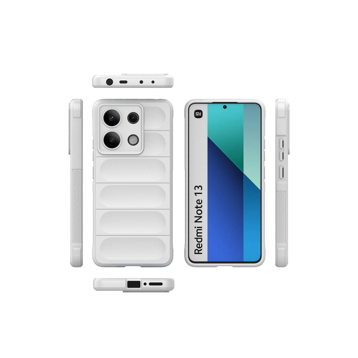 Xiaomi Redmi Note 13 4g Kılıf Optimum Silikon - Krem Xiaomi Redmi Note 13 4g Kılıf Optimum Silikon - Krem