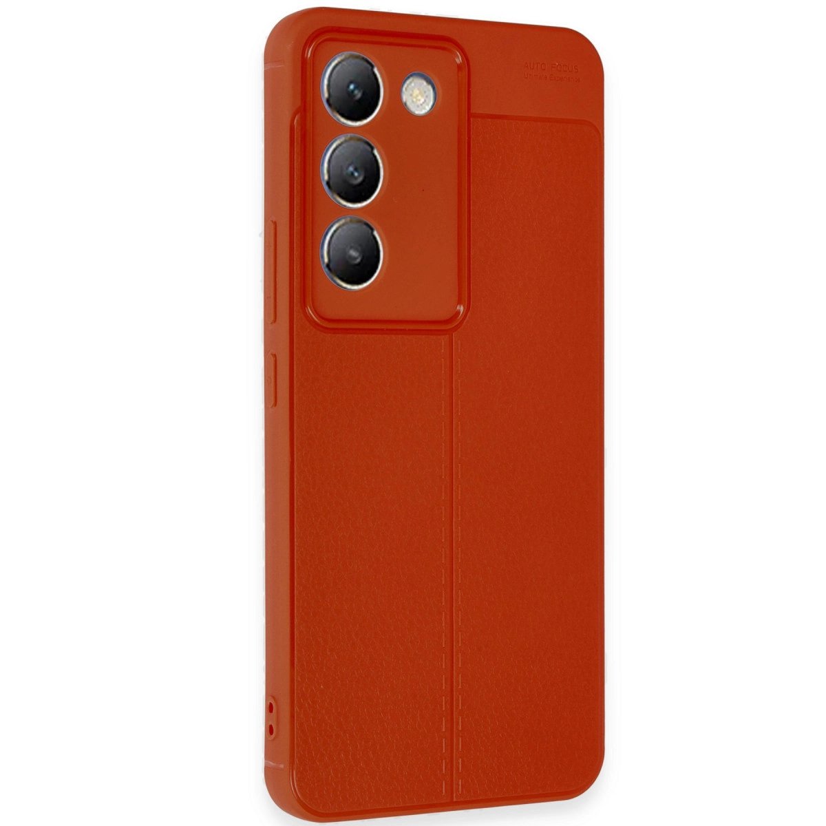Vivo V30 Lite 4g Kılıf Auto Focus Kapak - Kırmızı Vivo V30 Lite 4g Kılıf Auto Focus Kapak - Kırmızı