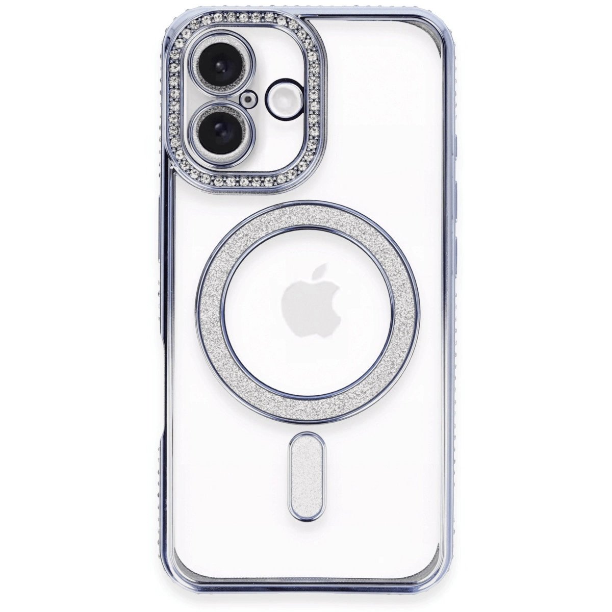 İphone 16 Kılıf Joke Simli Magneticsafe Kılıf - Mavi İphone 16 Kılıf Joke Simli Magneticsafe Kılıf - Mavi