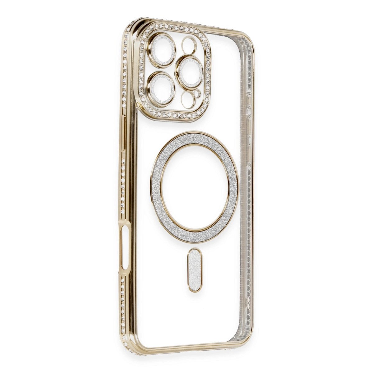 İphone 16 Pro Kılıf Joke Simli Magneticsafe Kılıf - Gold İphone 16 Pro Kılıf Joke Simli Magneticsafe Kılıf - Gold