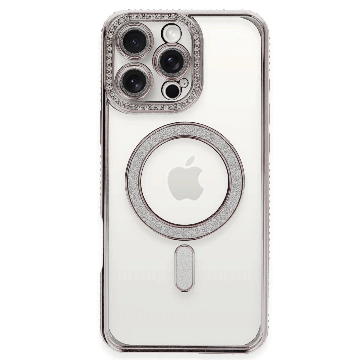 İphone 16 Pro Kılıf Joke Simli Magneticsafe Kılıf - Pembe İphone 16 Pro Kılıf Joke Simli Magneticsafe Kılıf - Pembe