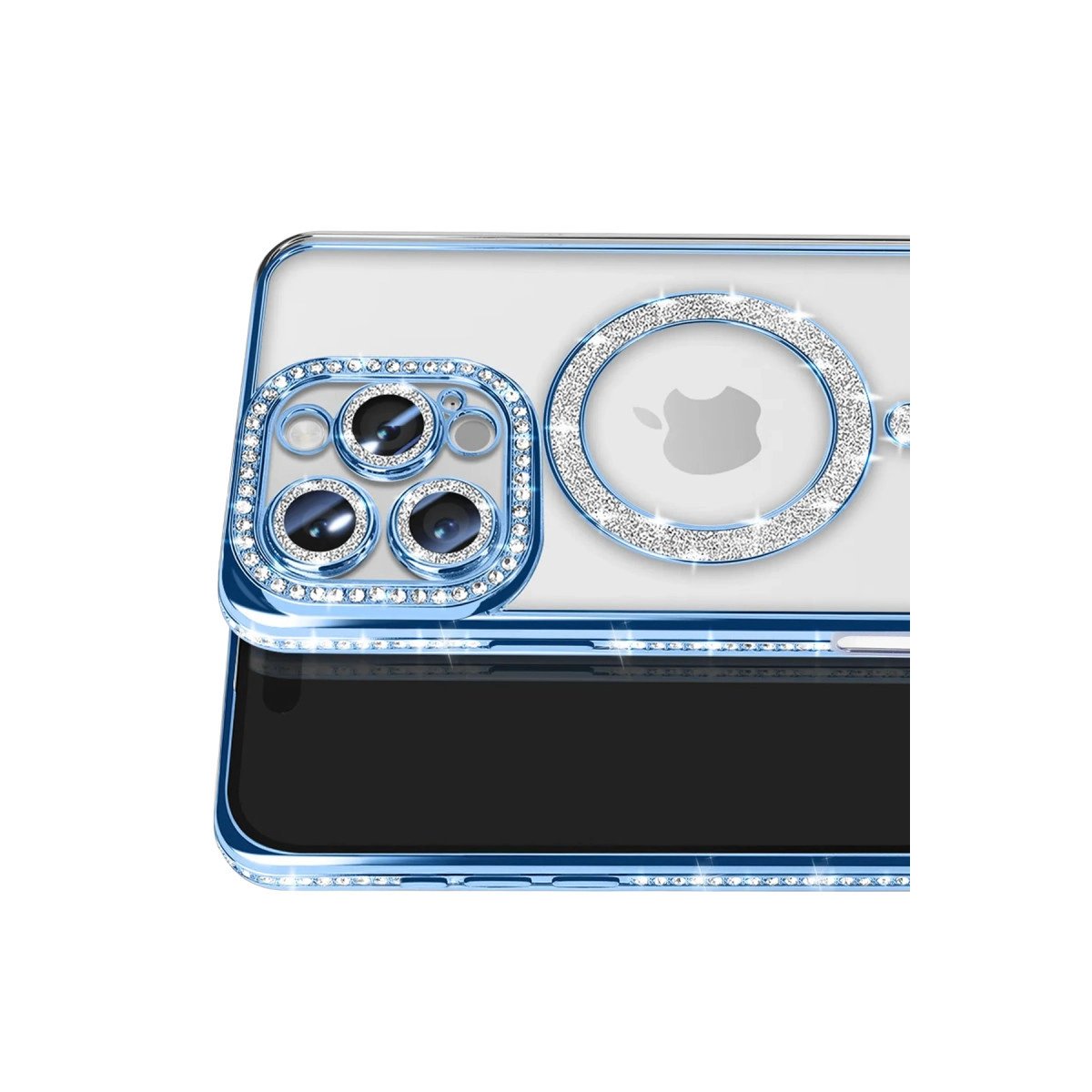 İphone 16 Pro Max Kılıf Joke Simli Magneticsafe Kılıf - Mavi İphone 16 Pro Max Kılıf Joke Simli Magneticsafe Kılıf - Mavi