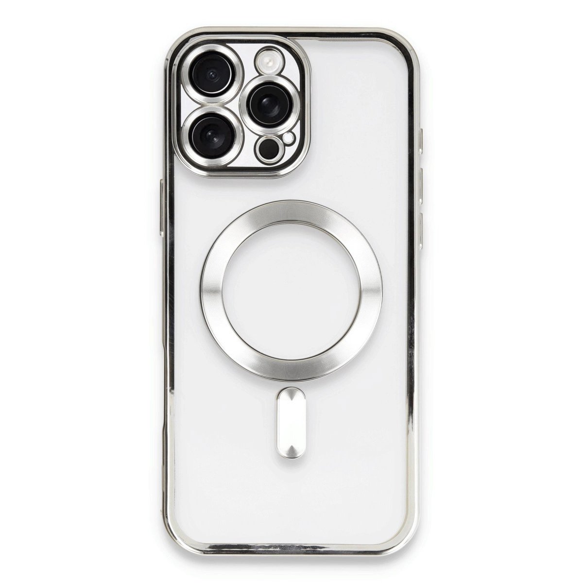 İphone 16 Pro Max Kılıf Kross Magneticsafe Kapak - Gümüş İphone 16 Pro Max Kılıf Kross Magneticsafe Kapak - Gümüş