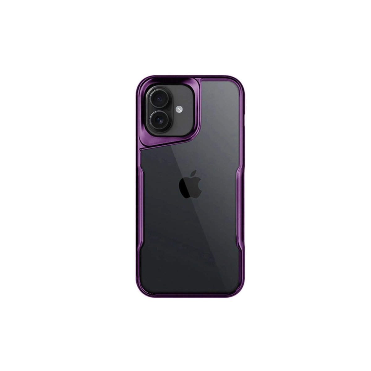 İphone 16 Plus Kılıf Boyi Silikon Kapak - Derin Mor
