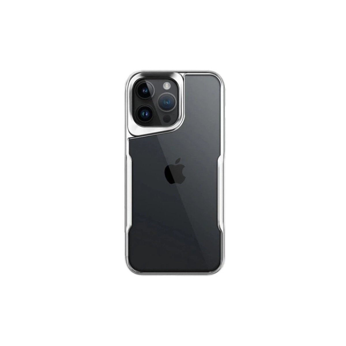 İphone 16 Pro Max Kılıf Boyi Silikon Kapak - Gümüş İphone 16 Pro Max Kılıf Boyi Silikon Kapak - Gümüş