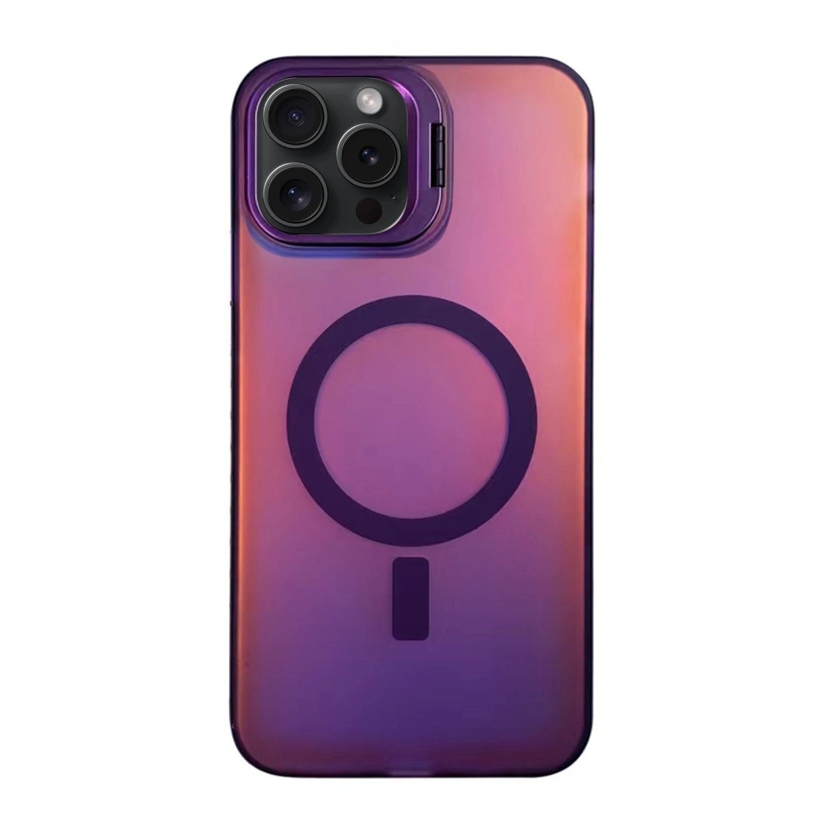 İphone 15 Pro Primera Magsafe Standlı Kapak - Derin Mor İphone 15 Pro Primera Magsafe Standlı Kapak - Derin Mor