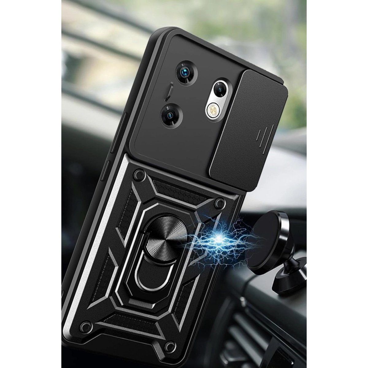 İnfinix Zero 30 4g Kılıf Pars Lens Yüzüklü Silikon - Siyah İnfinix Zero 30 4g Kılıf Pars Lens Yüzüklü Silikon - Siyah