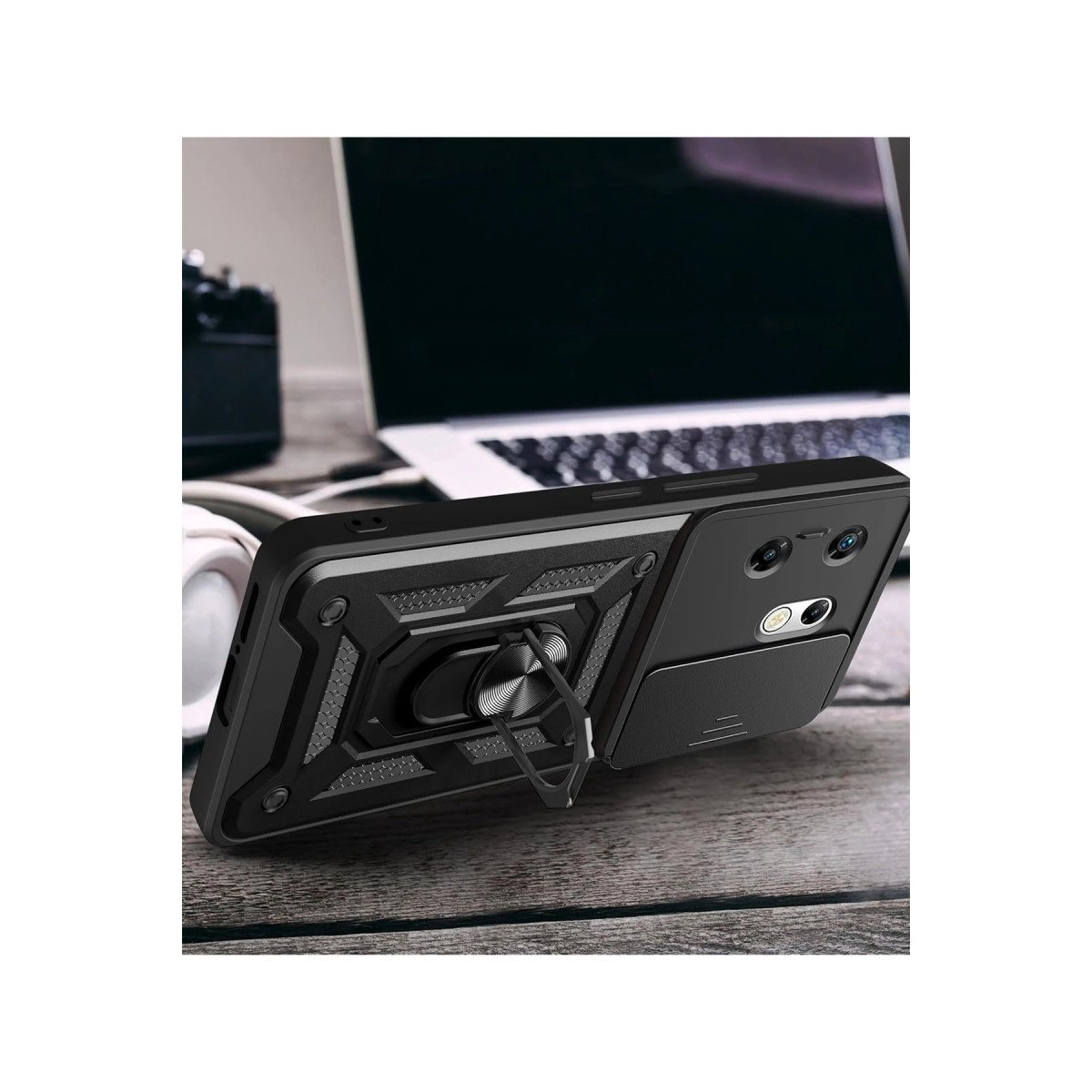 İnfinix Zero 30 4g Kılıf Pars Lens Yüzüklü Silikon - Siyah İnfinix Zero 30 4g Kılıf Pars Lens Yüzüklü Silikon - Siyah
