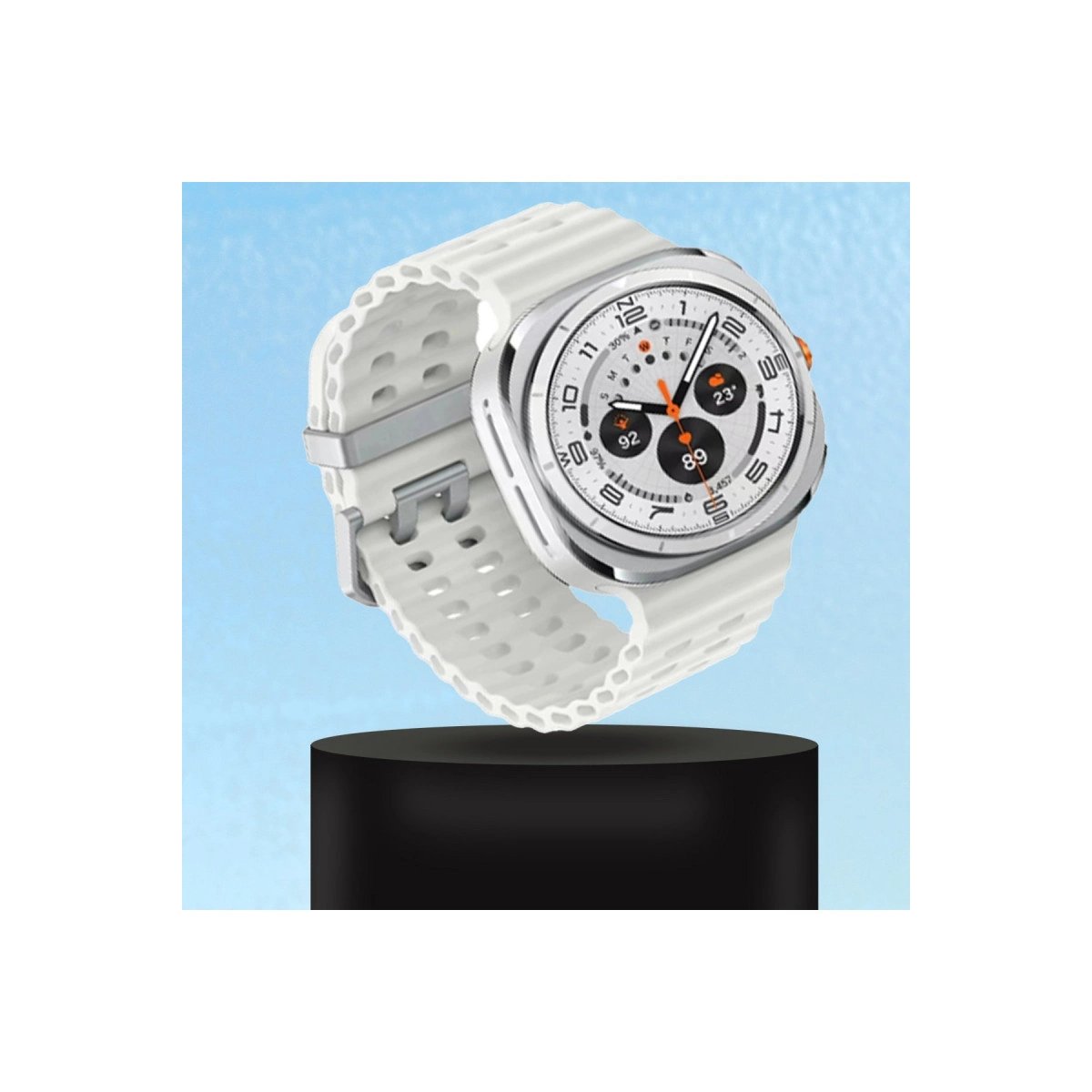 Watch 7 Ultra Kr417 Rug Silikon Kordon - Mor Watch 7 Ultra Kr417 Rug Silikon Kordon - Mor