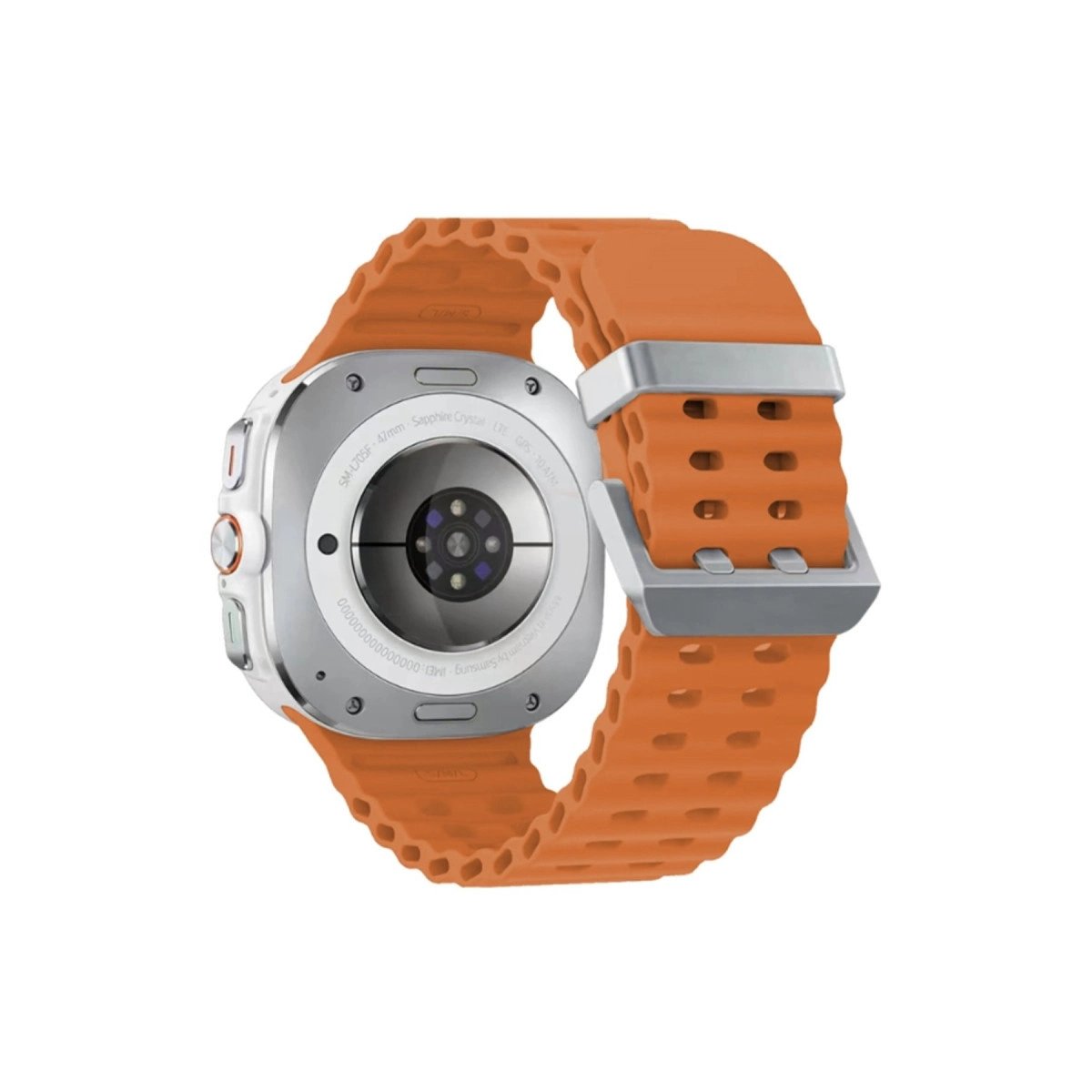 Watch 7 Ultra Kr417 Rug Silikon Kordon - Turuncu Watch 7 Ultra Kr417 Rug Silikon Kordon - Turuncu