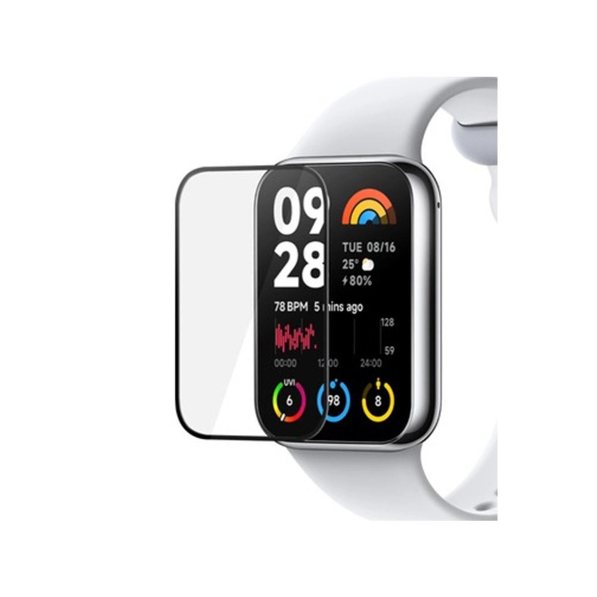 Xiaomi Smart Band 8 Pro Polymer Nano Ekran Koruyucu - Şeffaf Xiaomi Smart Band 8 Pro Polymer Nano Ekran Koruyucu - Şeffaf