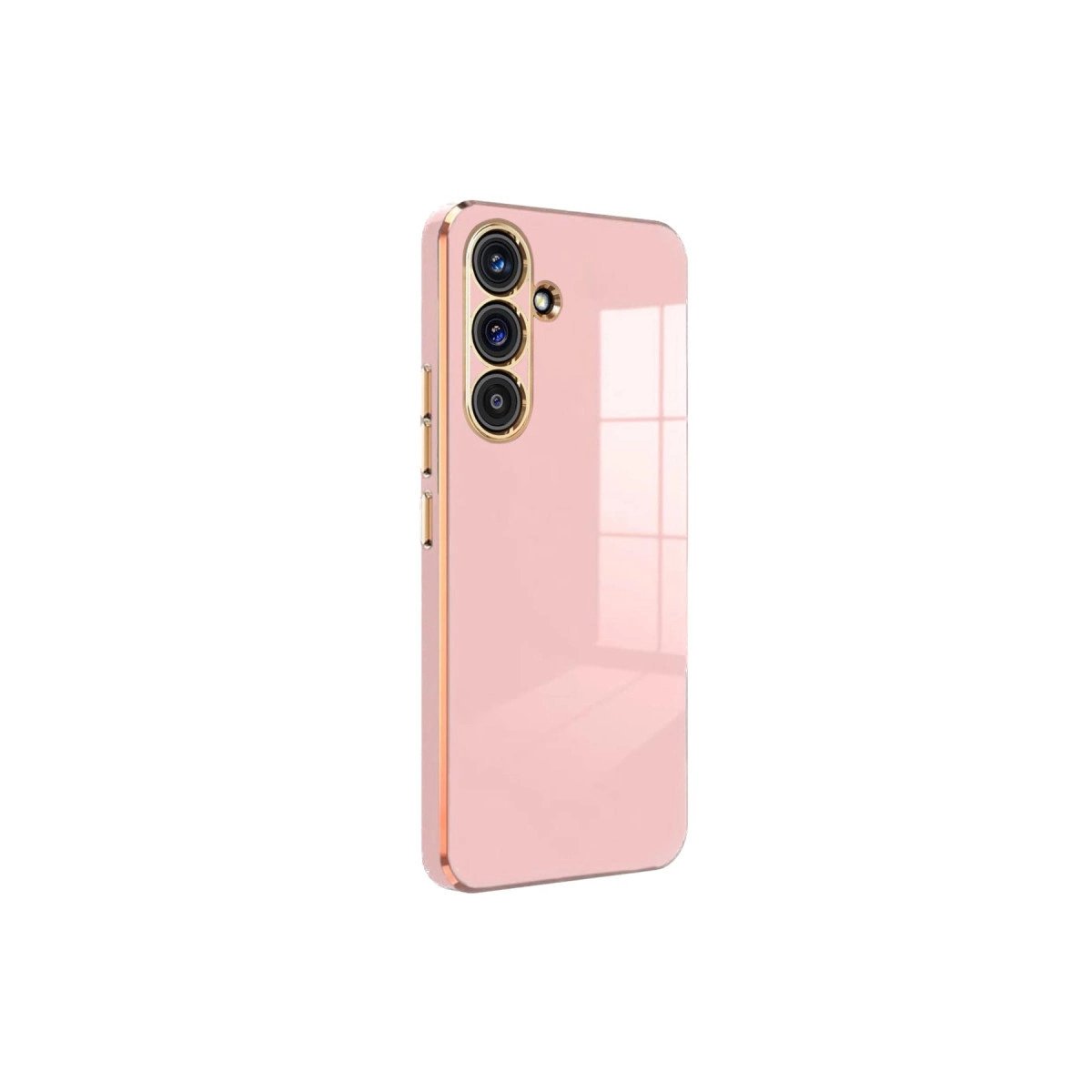 Samsung Galaxy S24 Fe Kılıf Volet Silikon - Pembe Samsung Galaxy S24 Fe Kılıf Volet Silikon - Pembe