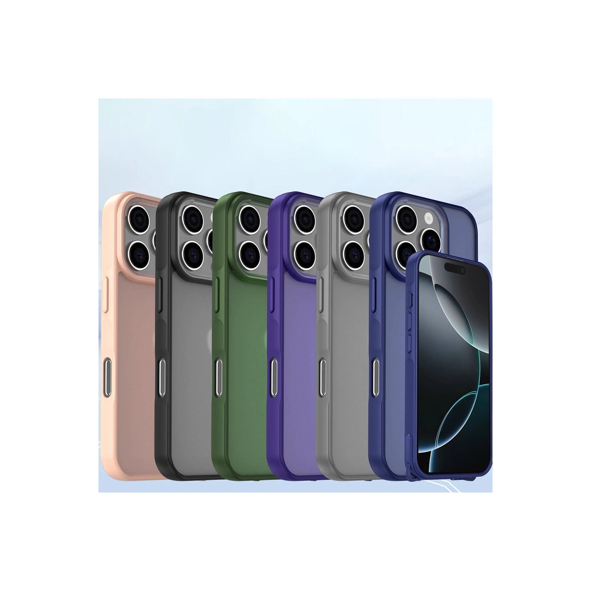 İphone 16 Pro Kılıf Elegant Kapak - Siyah İphone 16 Pro Kılıf Elegant Kapak - Siyah