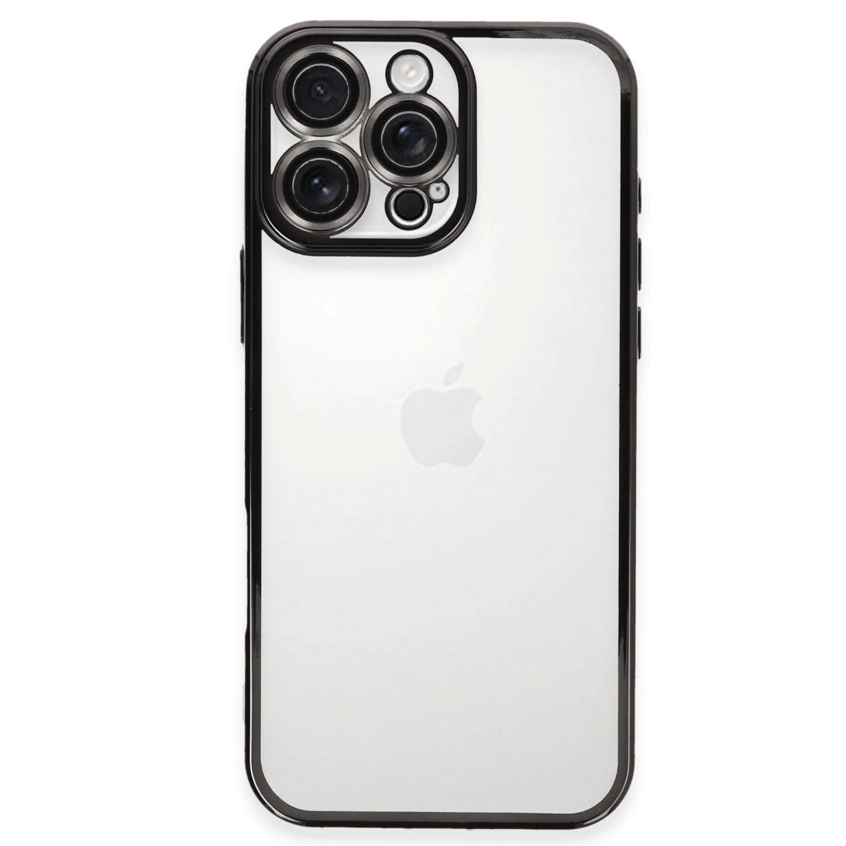 İphone 16 Pro Kılıf Razer Lensli Silikon - Siyah