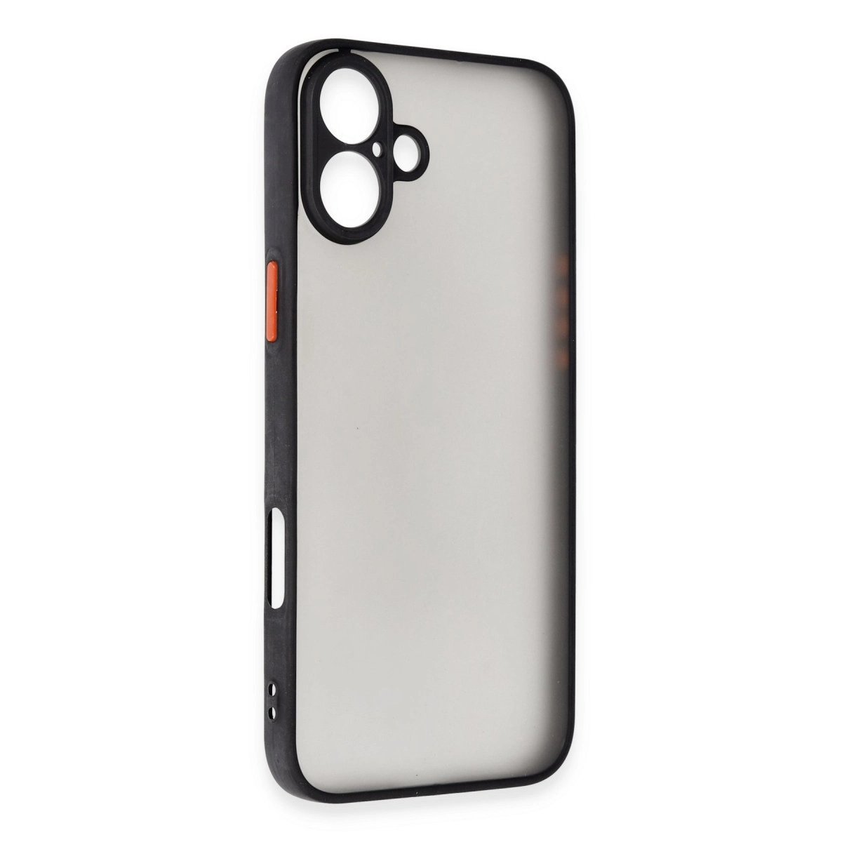 İphone 16 Plus Kılıf Montreal Silikon Kapak - Siyah İphone 16 Plus Kılıf Montreal Silikon Kapak - Siyah