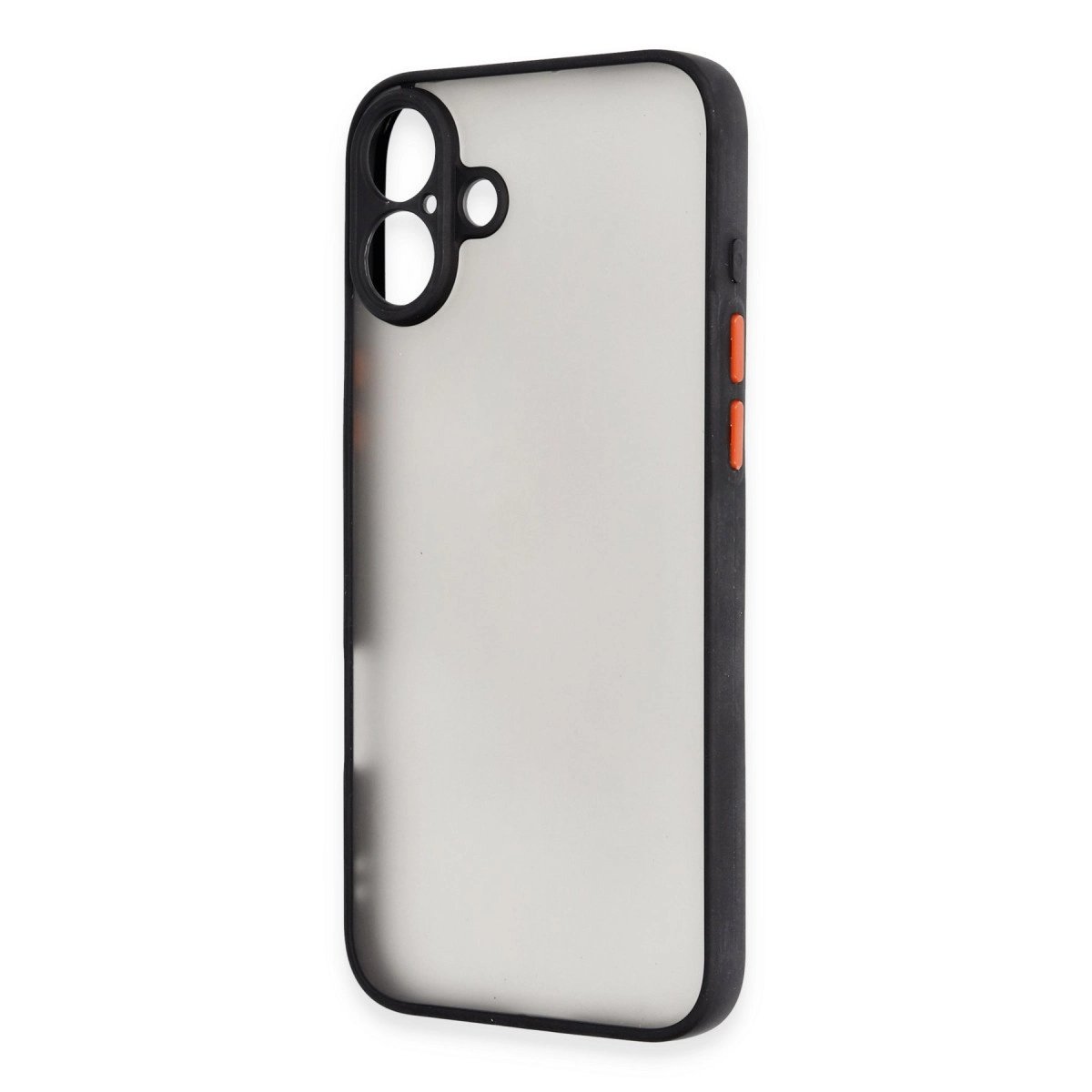 İphone 16 Plus Kılıf Montreal Silikon Kapak - Siyah İphone 16 Plus Kılıf Montreal Silikon Kapak - Siyah