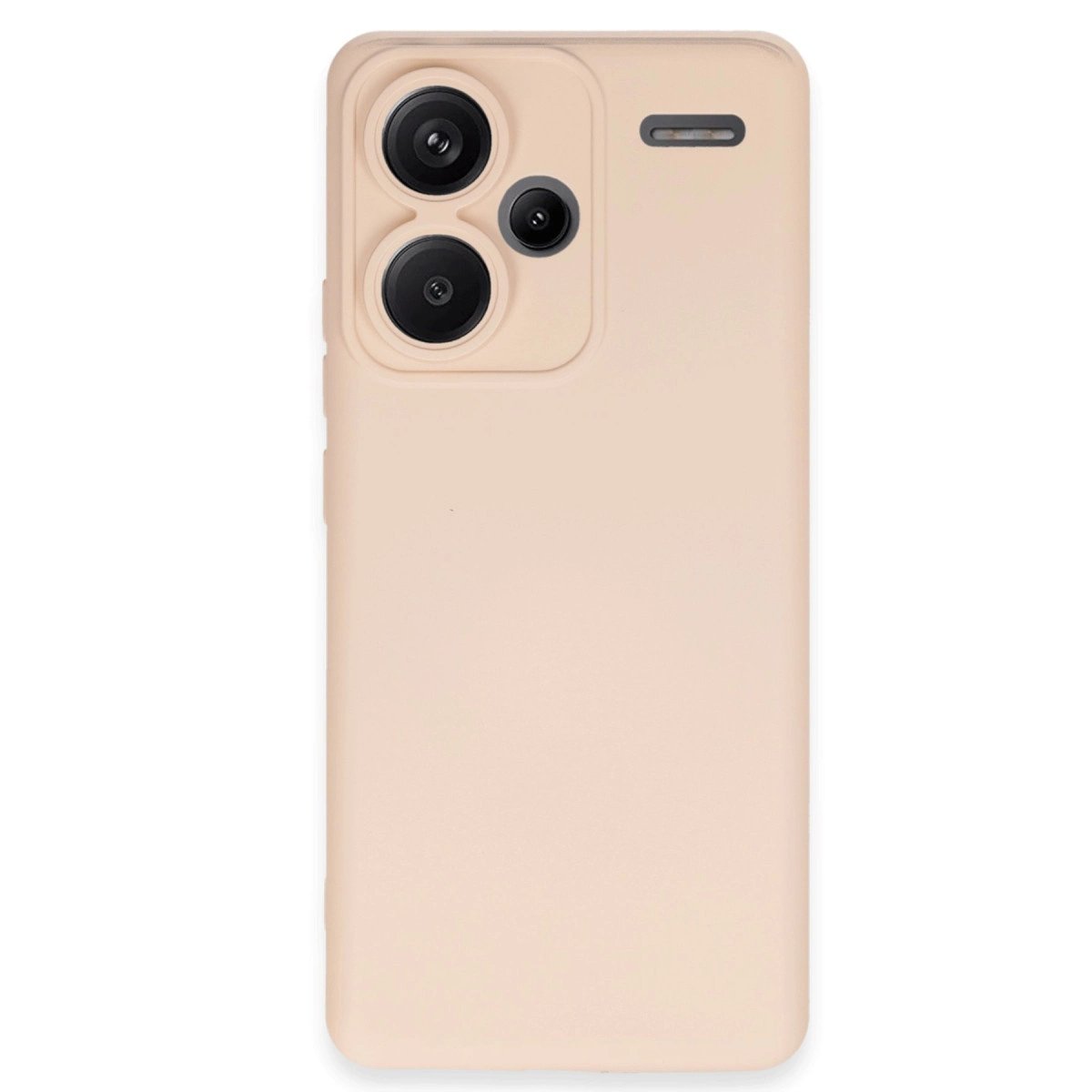 Xiaomi Redmi Note 13 Pro Plus Kılıf Nano İçi Kadife Silikon - Pudra Xiaomi Redmi Note 13 Pro Plus Kılıf Nano İçi Kadife Silikon - Pudra